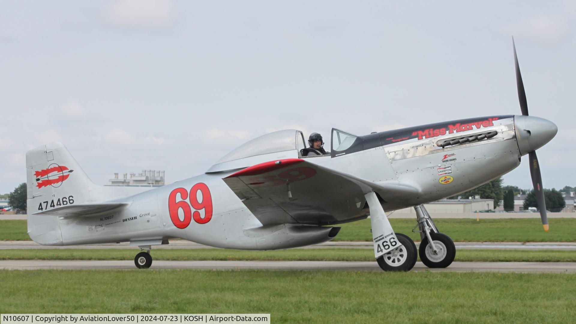 N10607, 1944 North American P-51D Mustang C/N 122-41006, P-51D 
