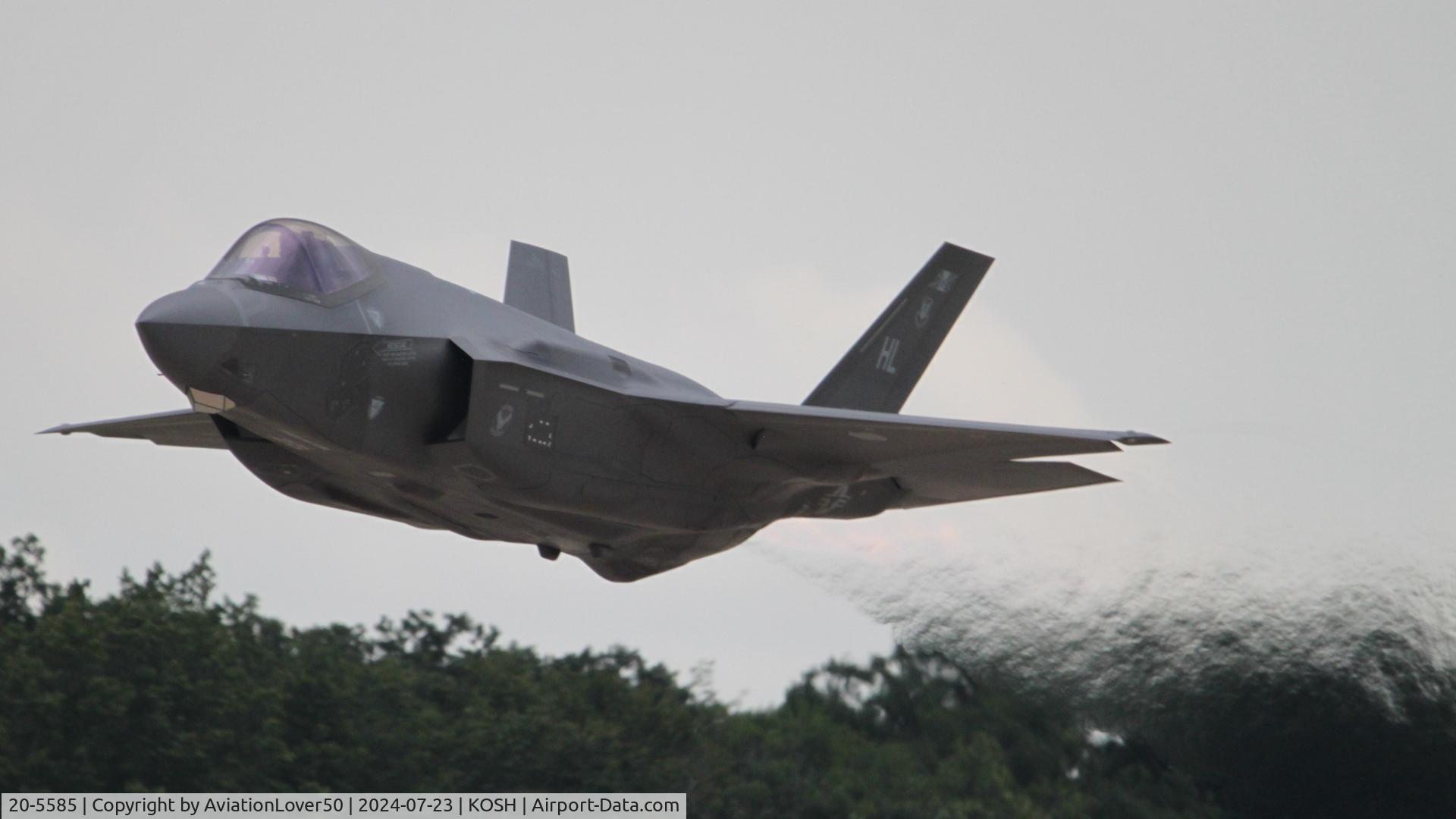 20-5585, 2020 Lockheed Martin F-35A Lightning II C/N AF-345, F-35A