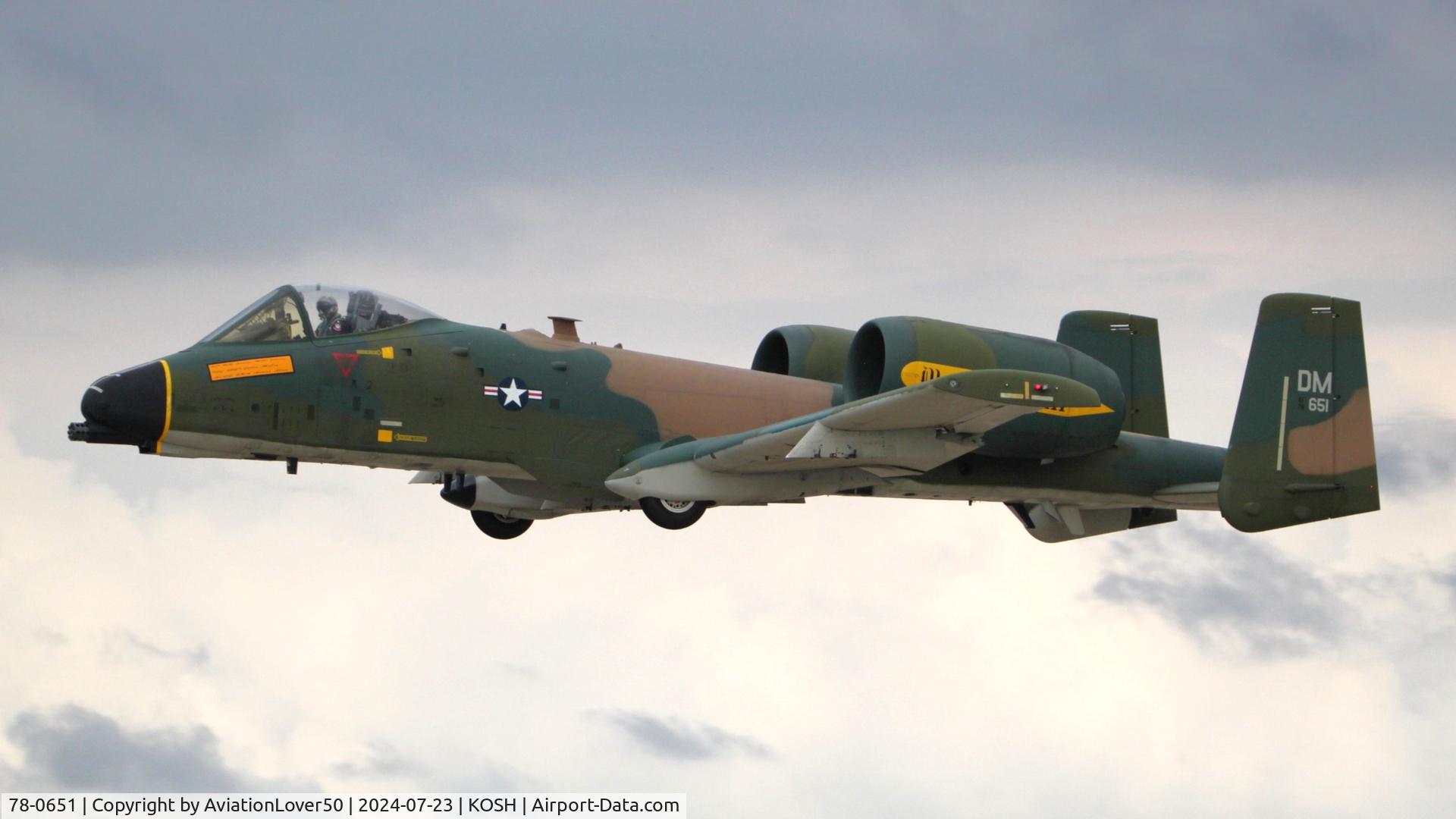 78-0651, 1978 Fairchild Republic A-10C Thunderbolt II C/N A10-0271, A-10C