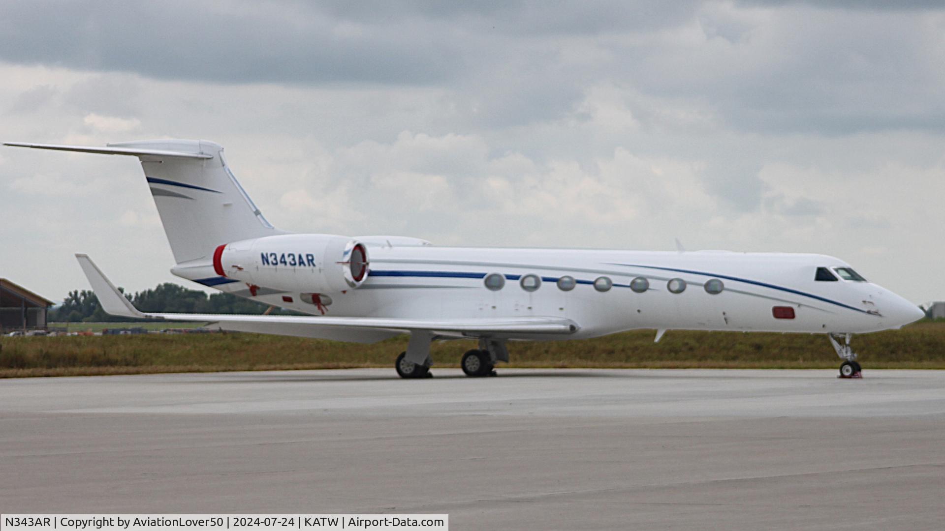 N343AR, 2011 Gulfstream Aerospace GV-SP (G550) C/N 5343, G550