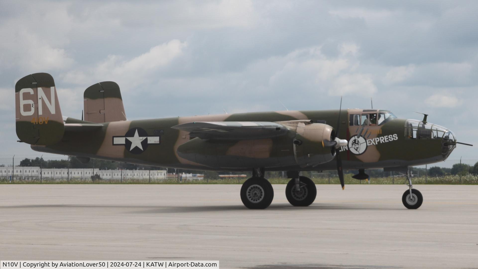 N10V, 1943 North American B-25H Mitchell C/N 98-21433, B-25H 