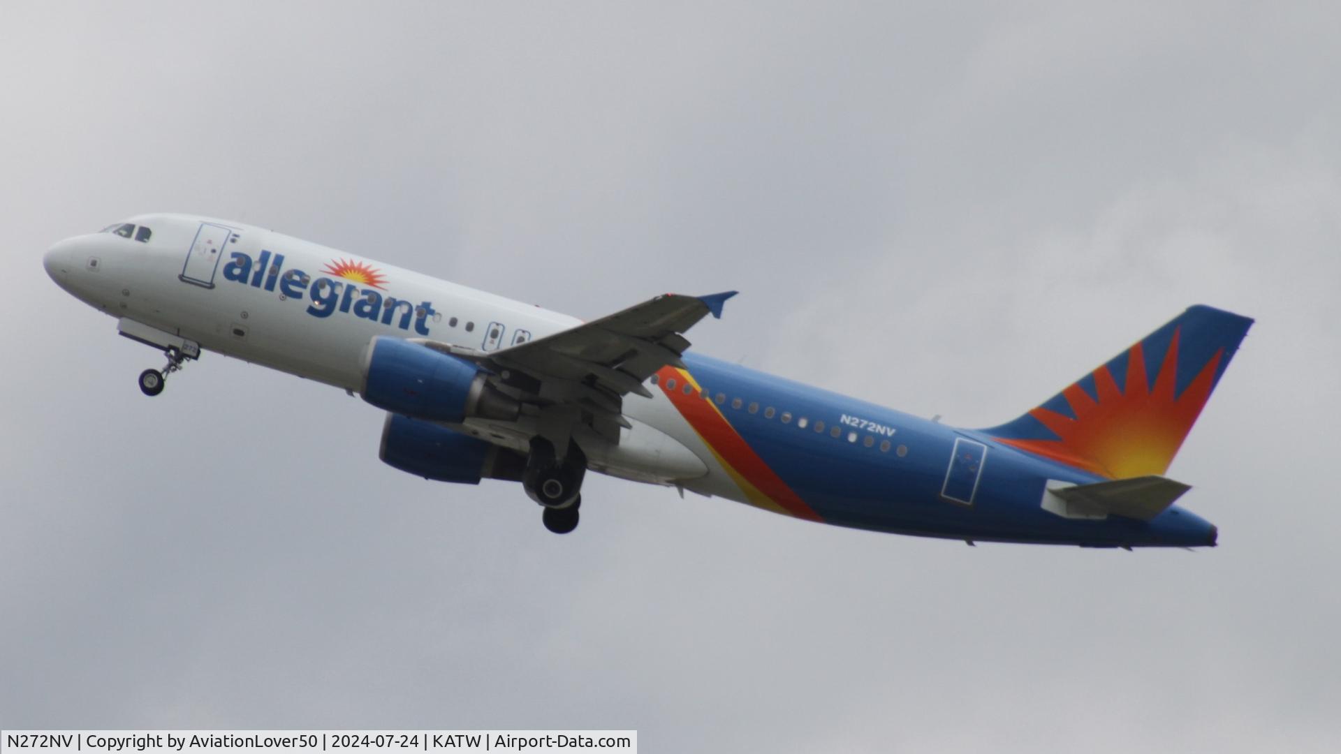 N272NV, 2006 Airbus A320-214 C/N 2995, Allegiant A320