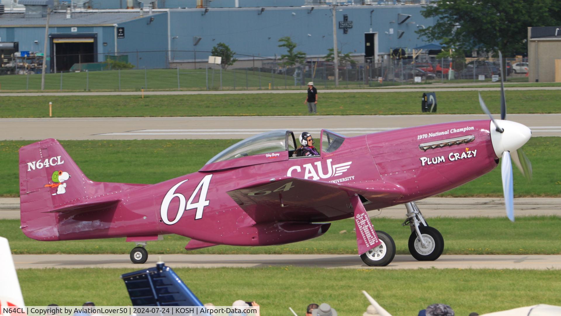N64CL, 1944 North American F-51D Mustang C/N 10216, F-51D 
