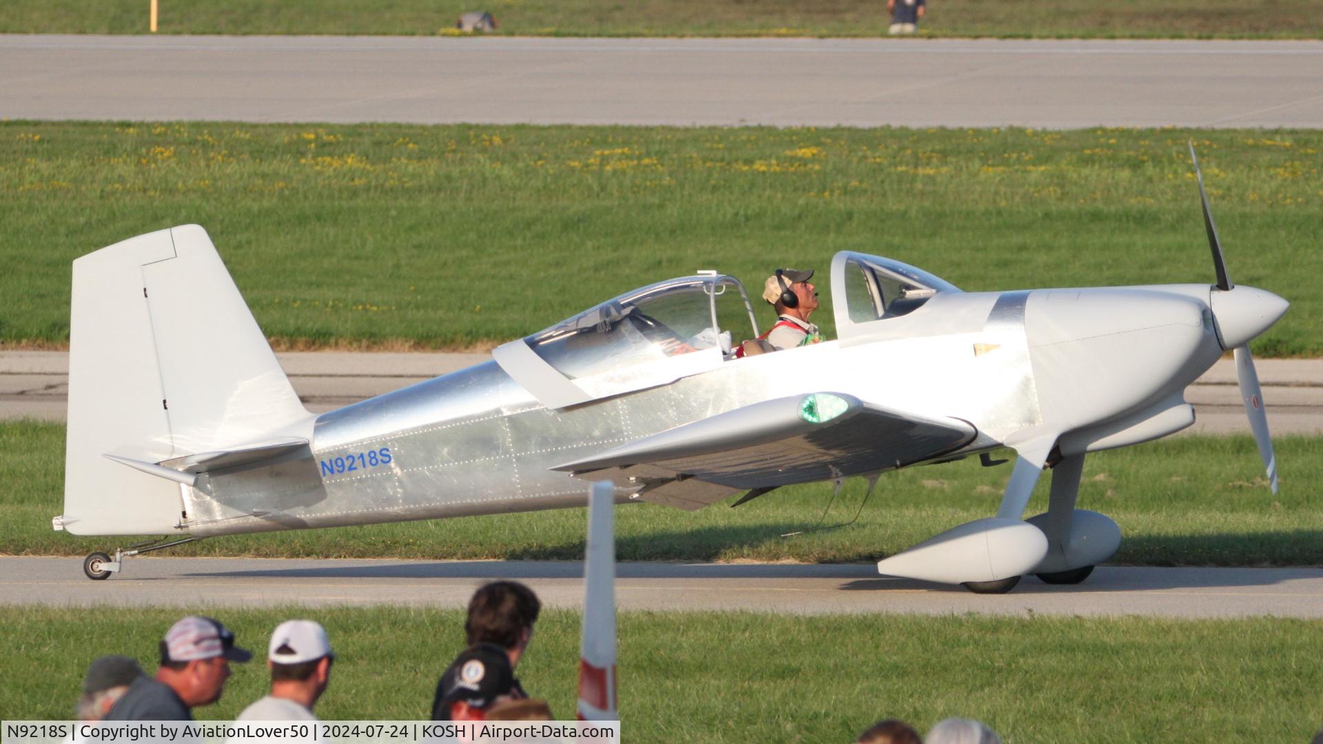 N9218S, 2021 Van's RV-7 C/N 72354, RV-7