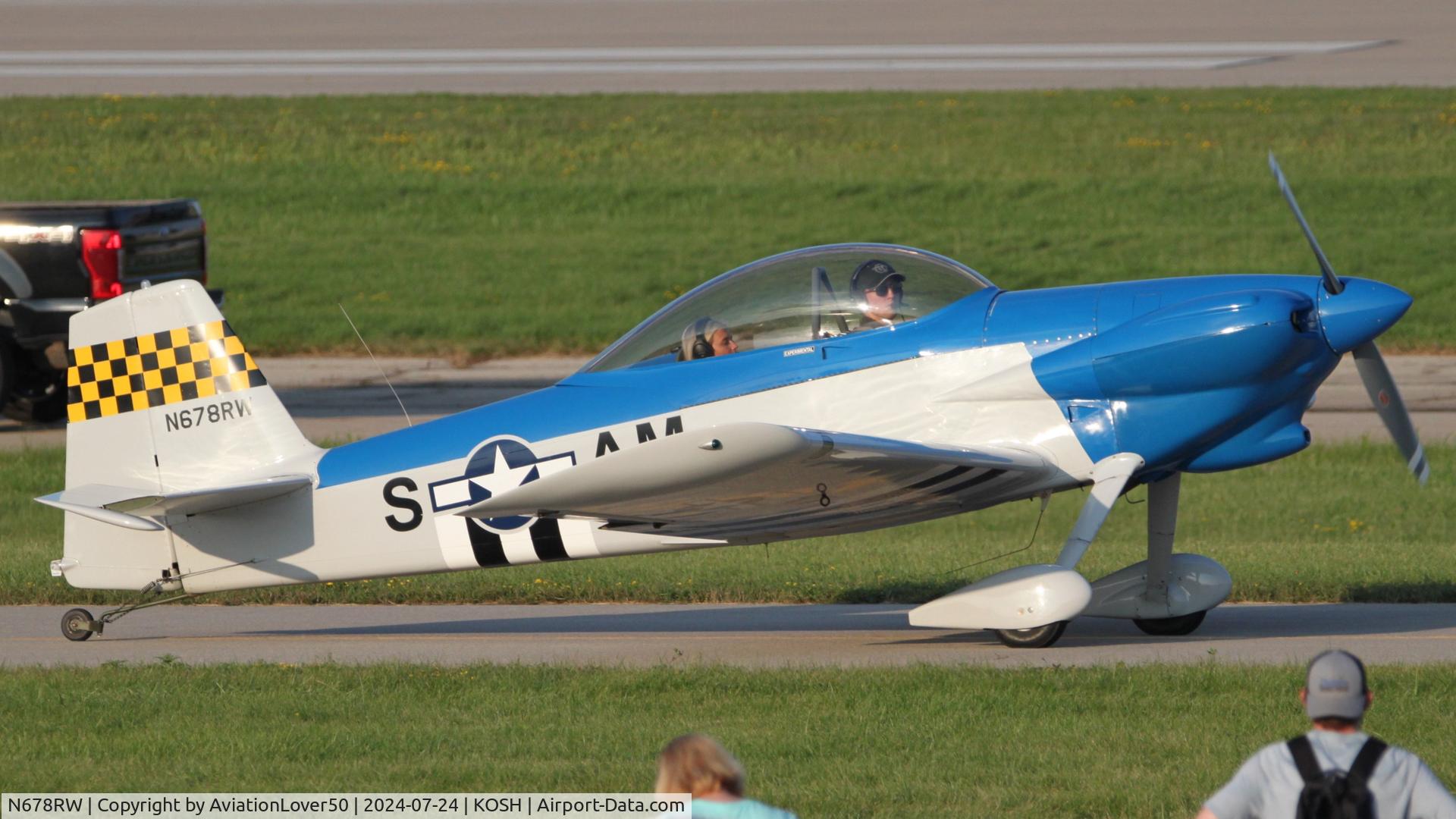 N678RW, 2002 Vans RV-4 C/N 2823, RV-4