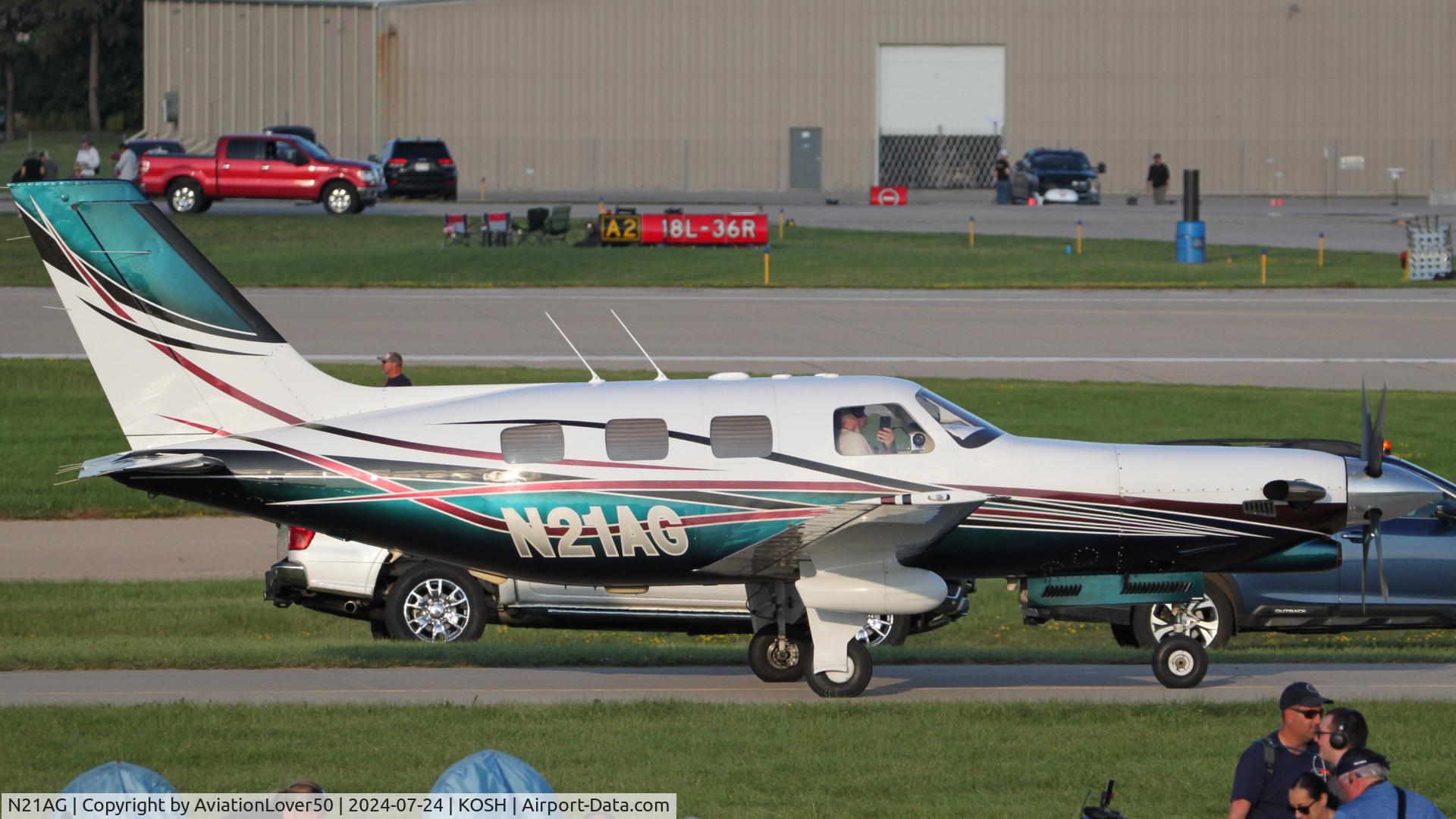 N21AG, 1997 Piper PA-46-350P Malibu Mirage C/N 4636106, PA-46-350P JetPROP DLX