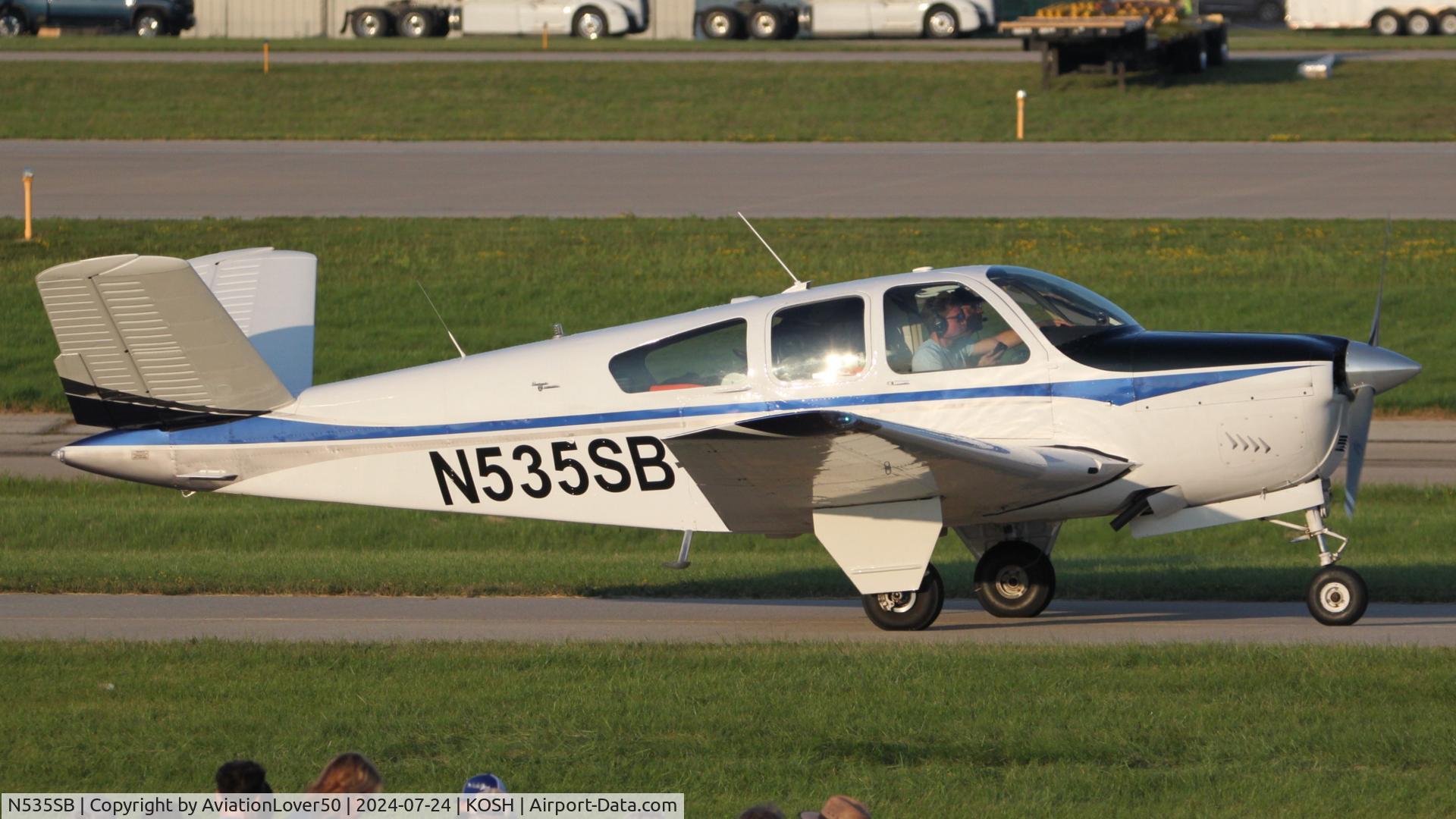 N535SB, 1964 Beech S35 Bonanza C/N D-7485, S35 Bonanza