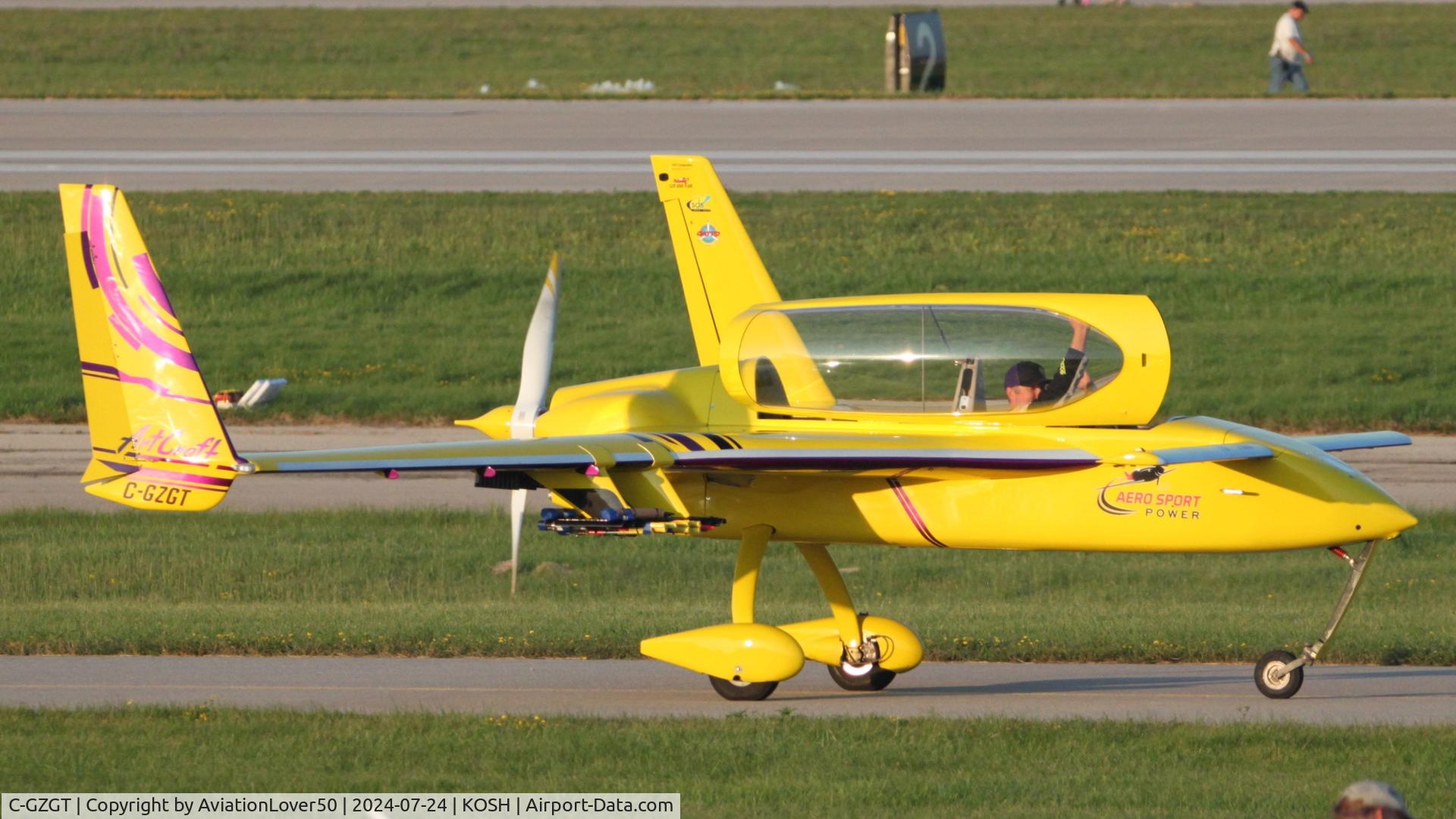 C-GZGT, 1986 Rutan Long-EZ C/N 568, Kyle Fowler
