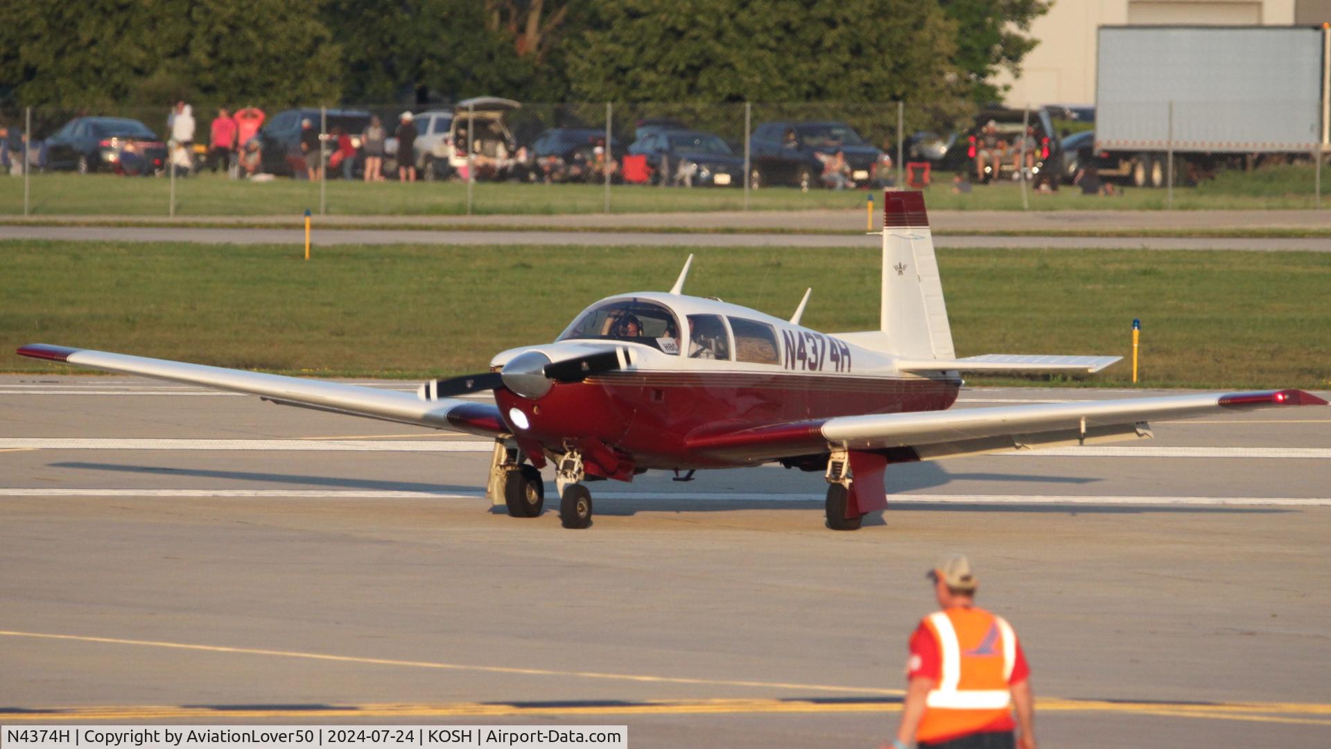 N4374H, 1978 Mooney M20J 201 C/N 24-0721, M20J Allegro