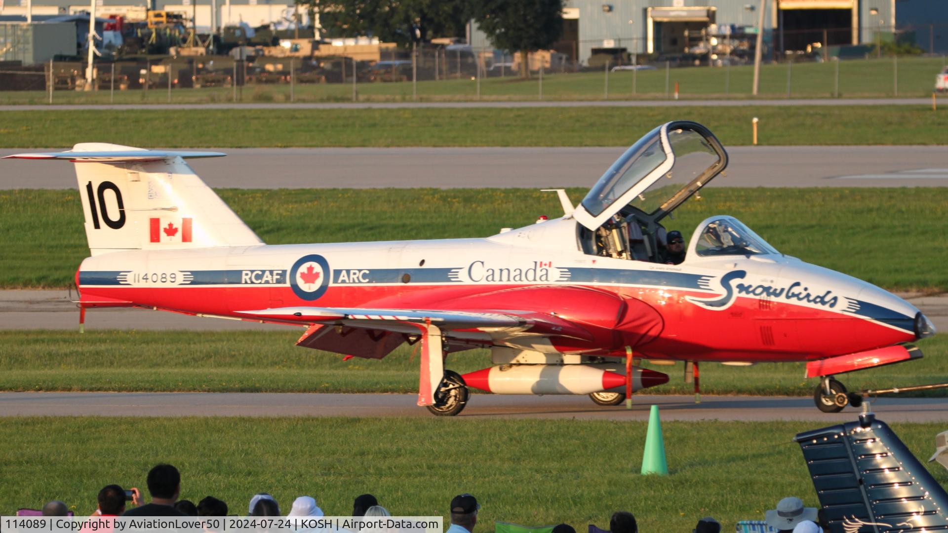 114089, Canadair CT-114 Tutor C/N 1089, Snowbirds CT-114 #10