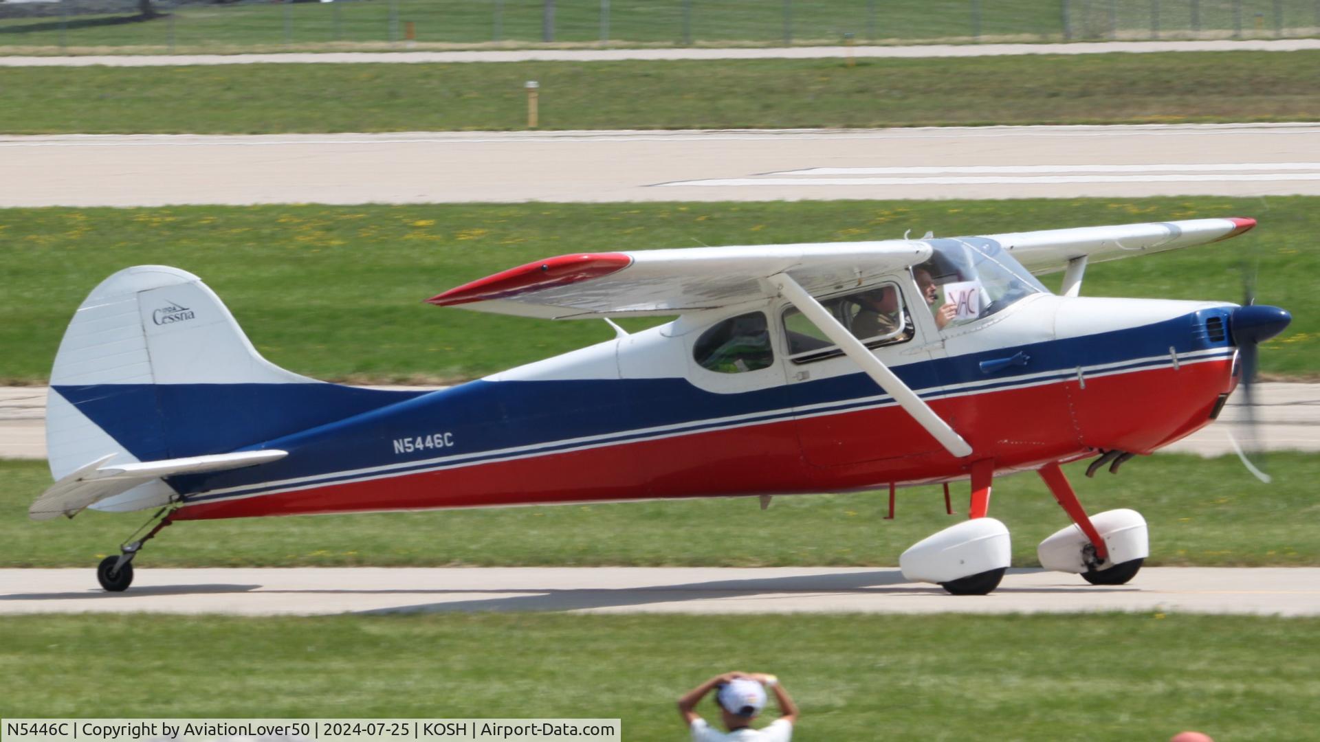 N5446C, Cessna 170A C/N 19480, Cessna 170A