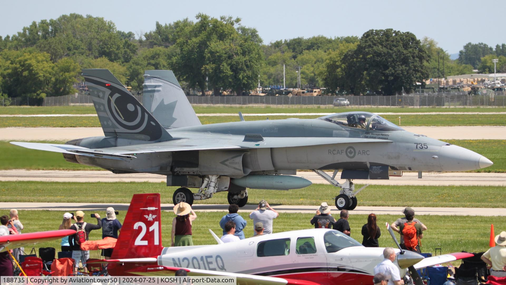 188735, McDonnell Douglas CF-188A Hornet C/N 0254/A203, CF-188A