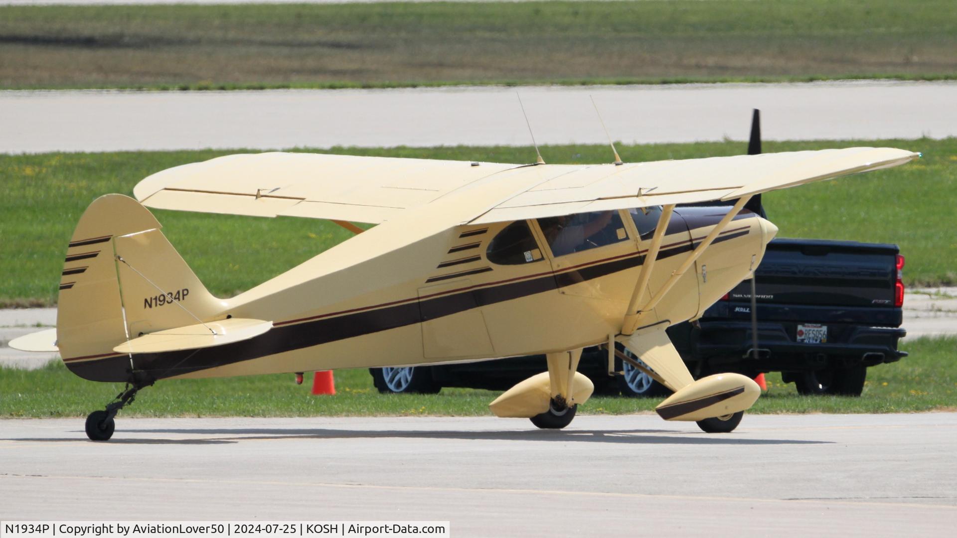 N1934P, 1955 Piper PA-22-150 C/N 22-2685, PA-22-150