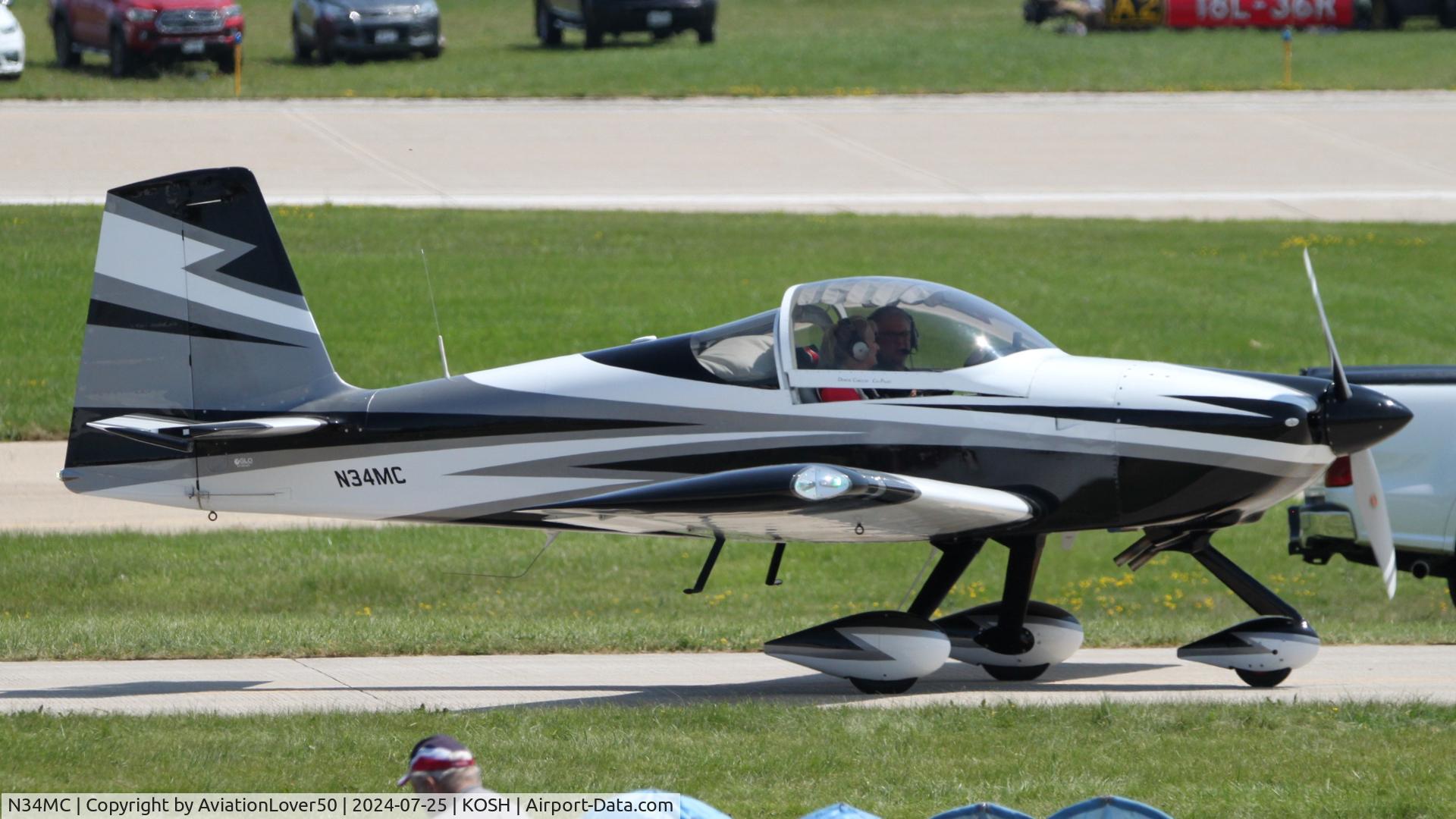 N34MC, 2017 Vans RV-7A C/N 73768, RV-7A