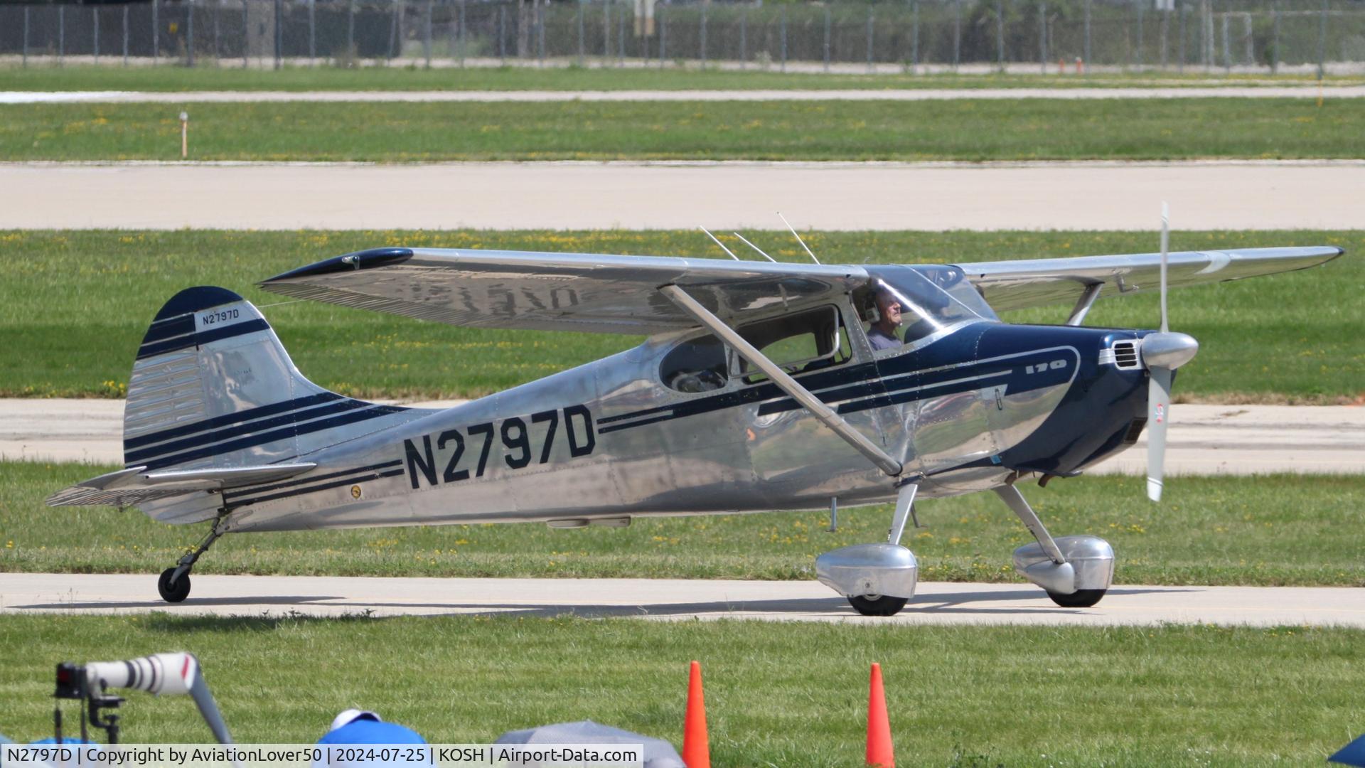N2797D, 1952 Cessna 170B C/N 25339, Cessna 170B