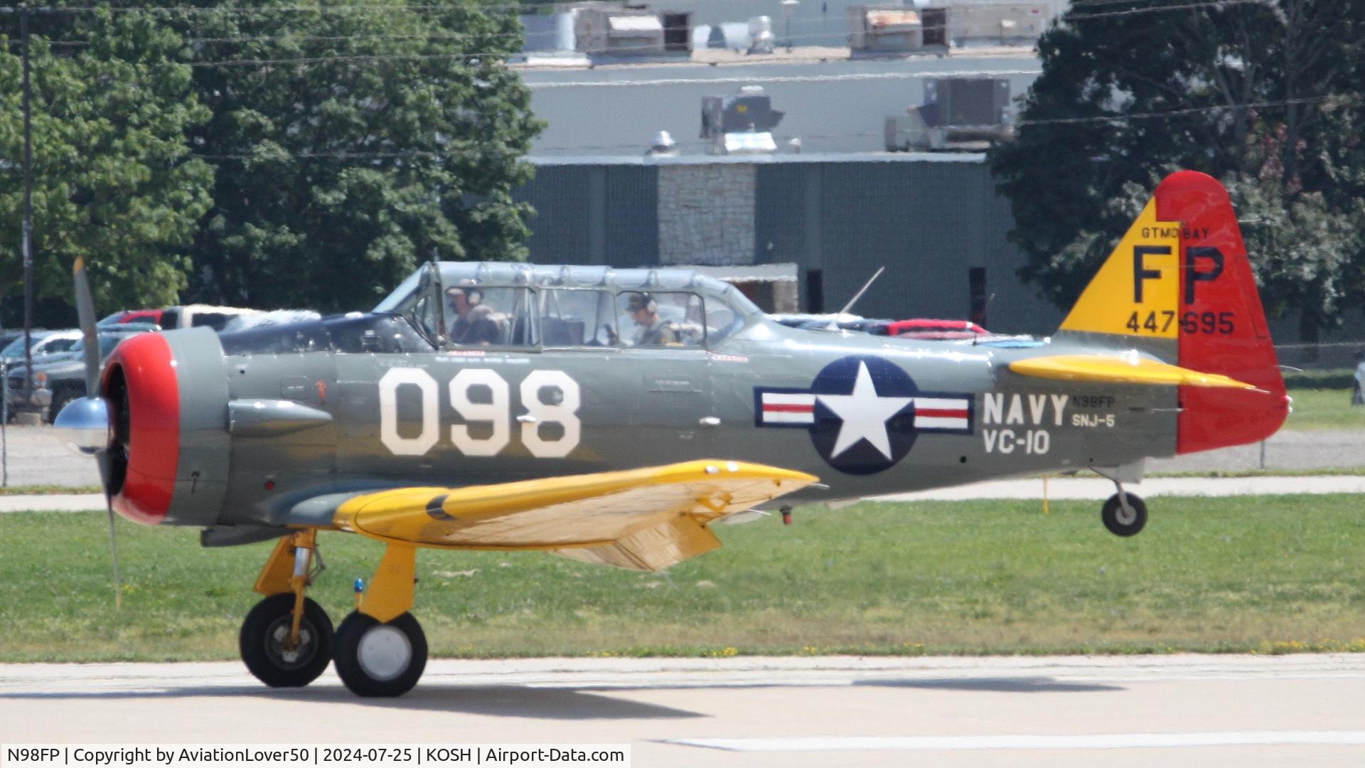 N98FP, 1944 North American AT-6G Texan C/N 7695, AT-6G