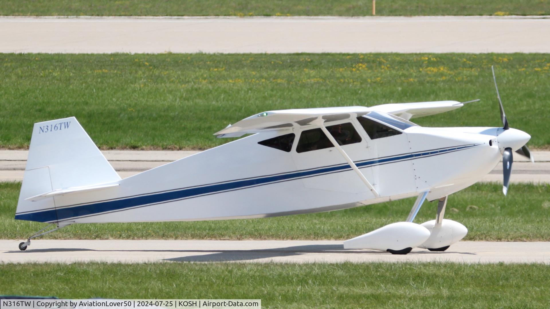 N316TW, 2006 Wittman W-10 Tailwind C/N 1206JR, W-10 Tailwind