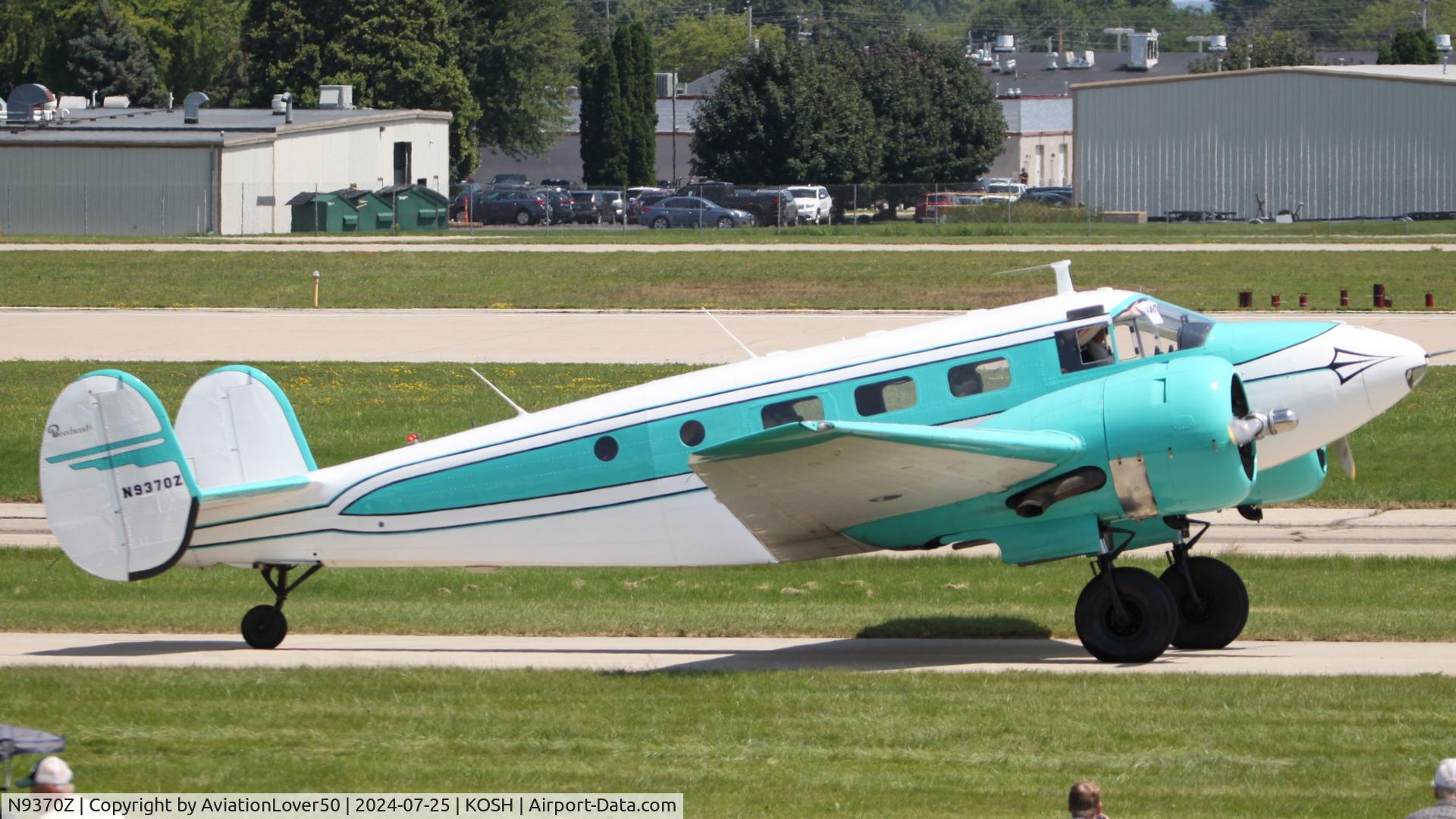 N9370Z, 1952 Beech C-45H Expeditor C/N AF-780 (52-10850), C-45H
