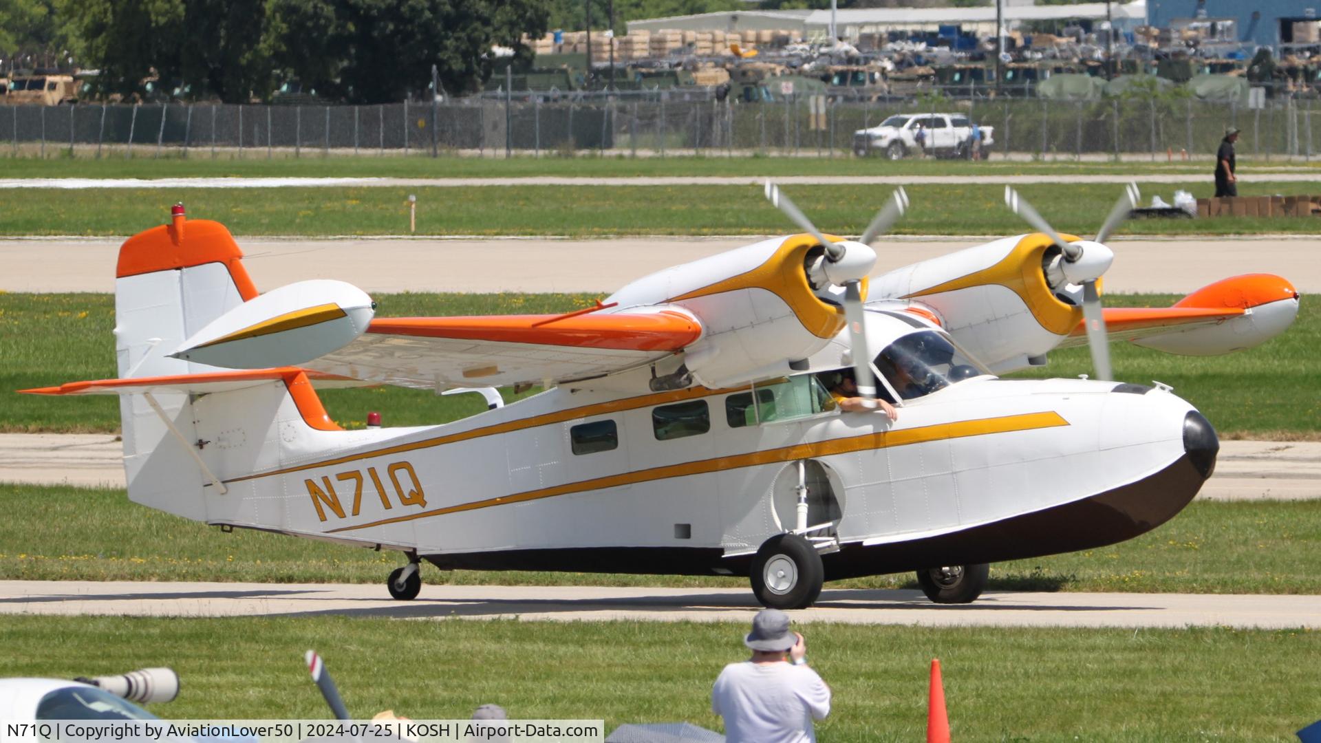 N71Q, 1946 Grumman G-44A Widgeon C/N 1441, G-44A