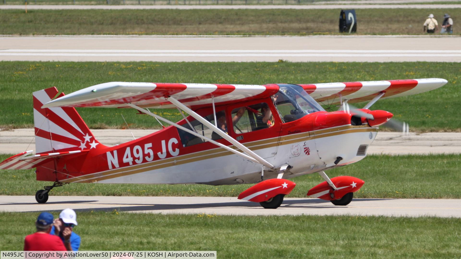 N495JC, 1977 Bellanca 8KCAB Decathlon C/N 357-77, 8KCAB