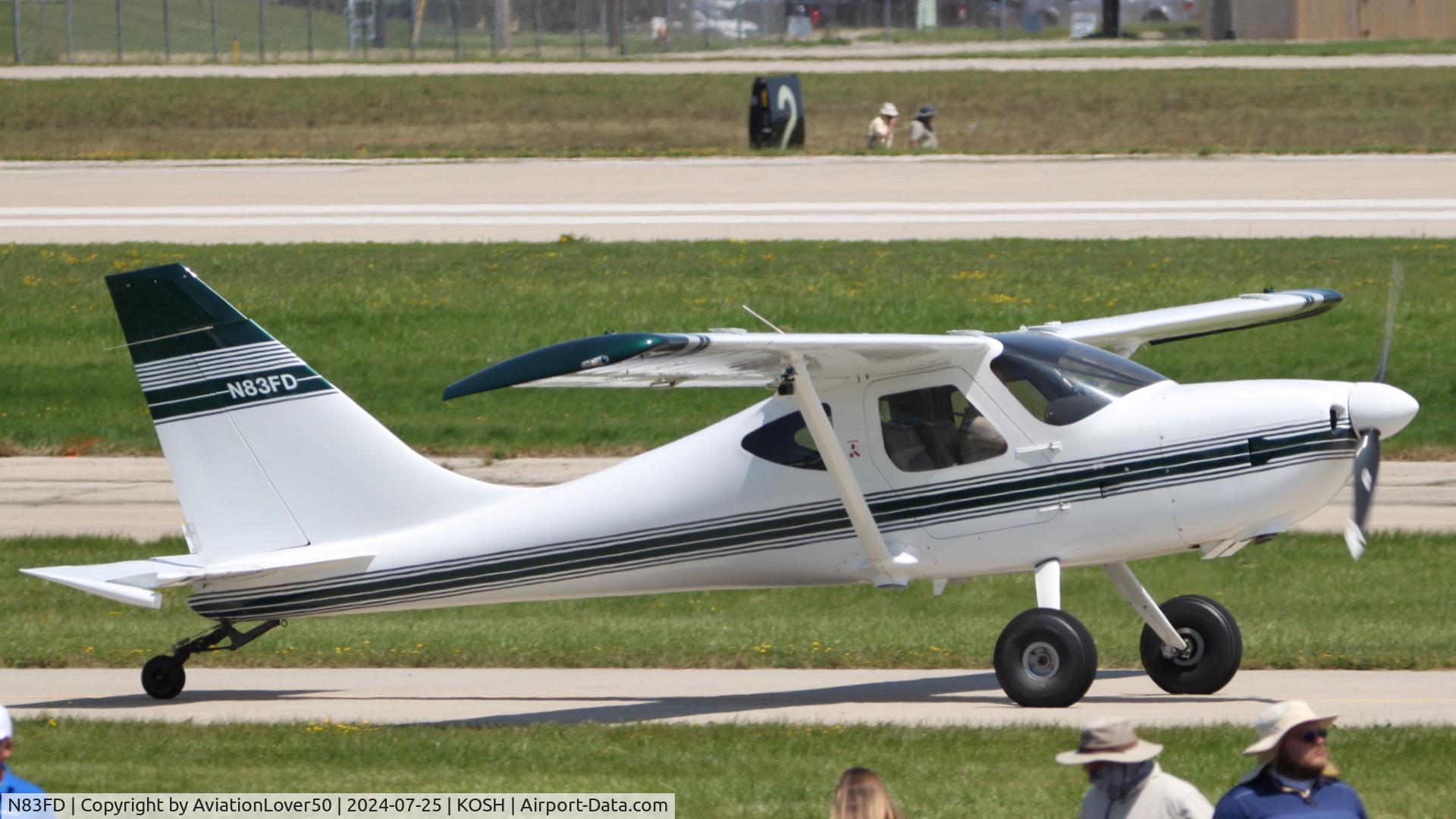 N83FD, 1998 Dougherty Joseph Leo GLAS STAR C/N 5059, GlaStar