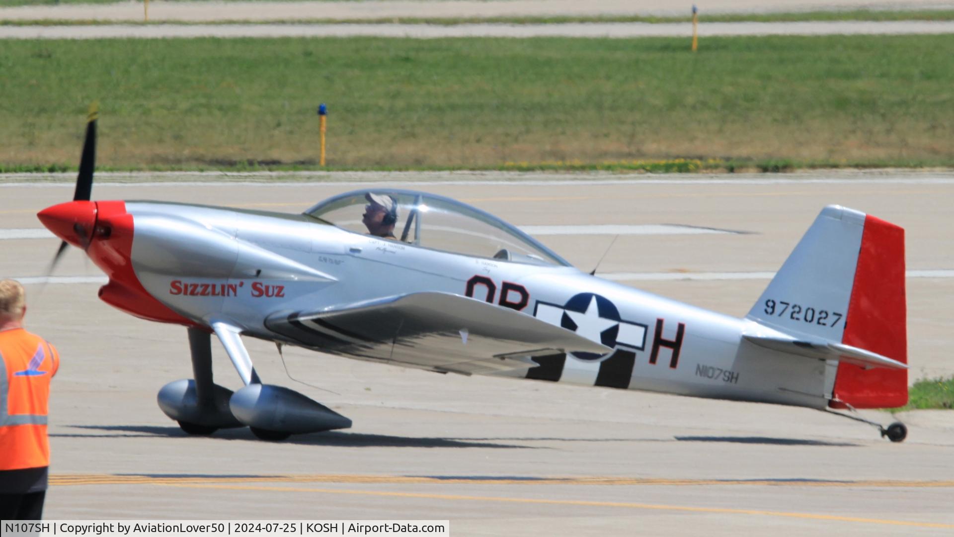 N107SH, 1997 Vans RV-4 C/N 2027, RV-4