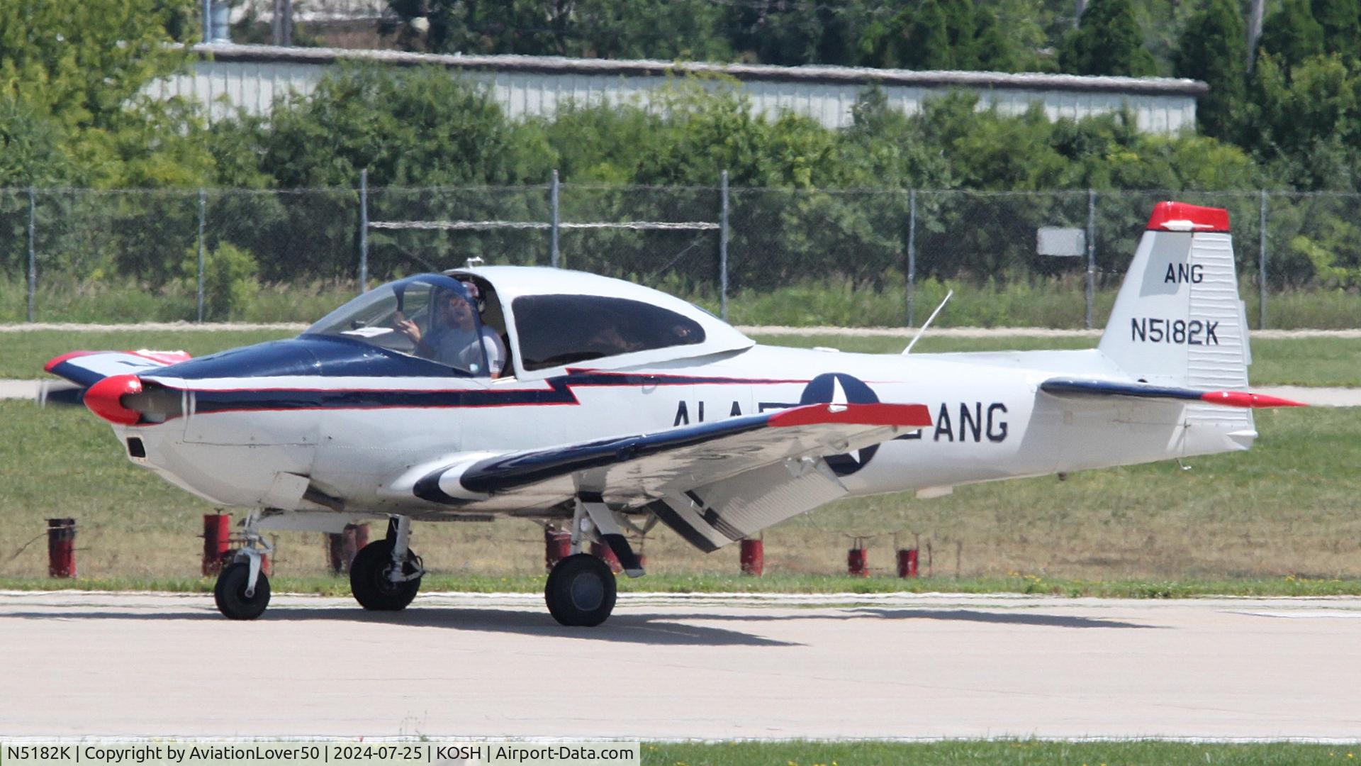 N5182K, 1950 Ryan Navion A C/N NAV-4-2082, Navion A