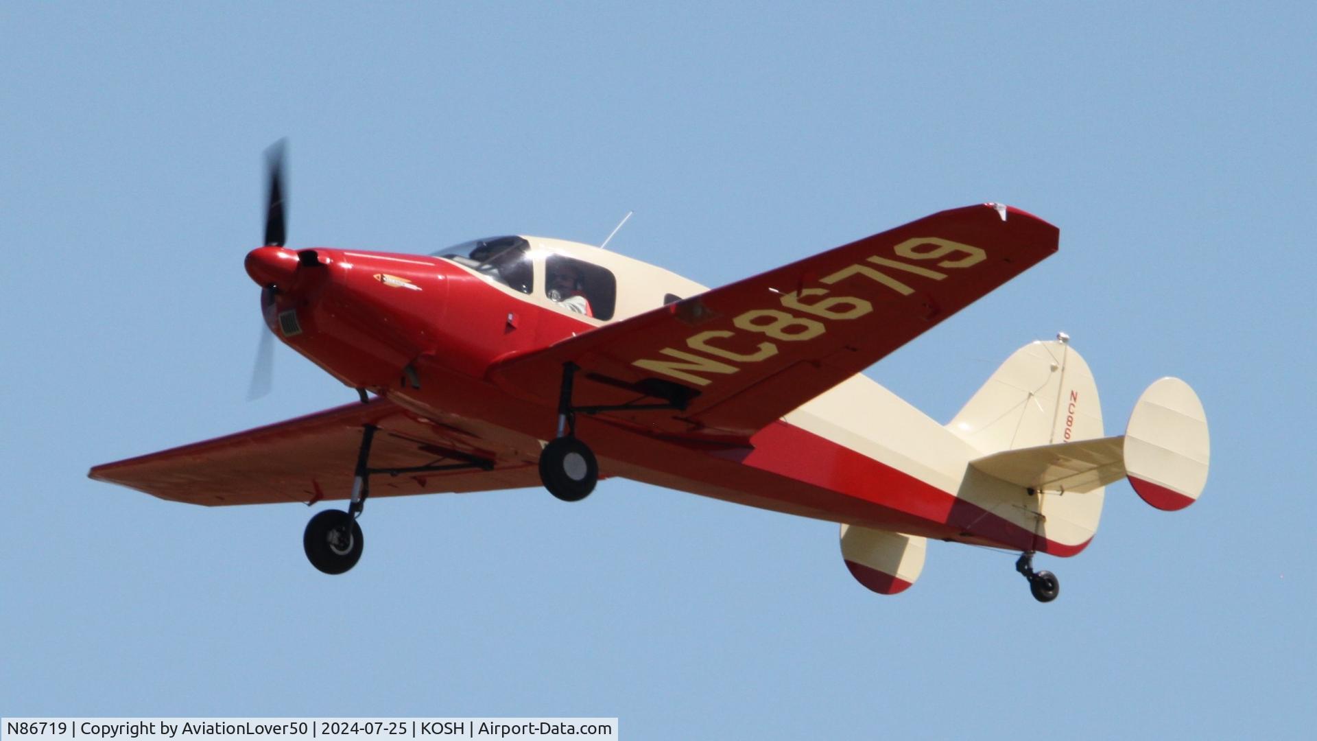 N86719, 1946 Bellanca 14-13 Cruisair Senior C/N 1080, Cruisair Senior