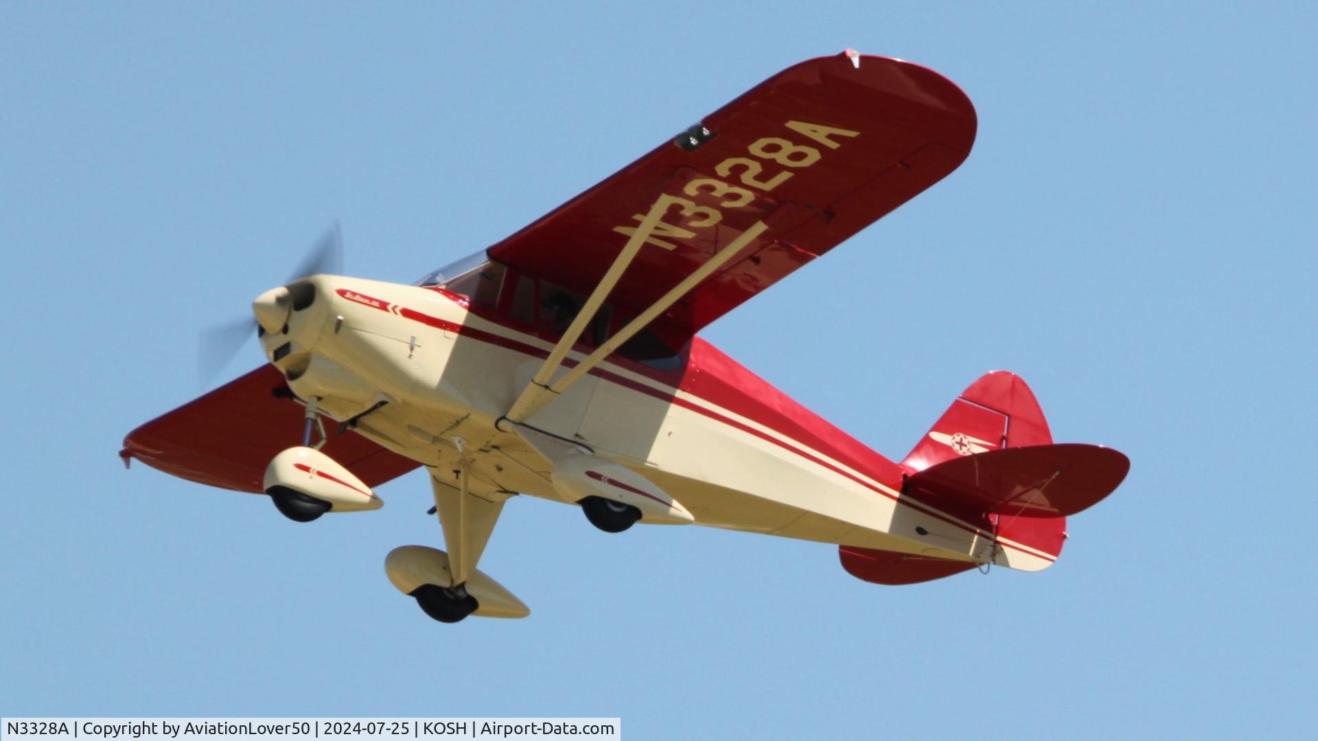 N3328A, 1953 Piper PA-22-135 Tri-Pacer C/N 22-1603, PA-22-135