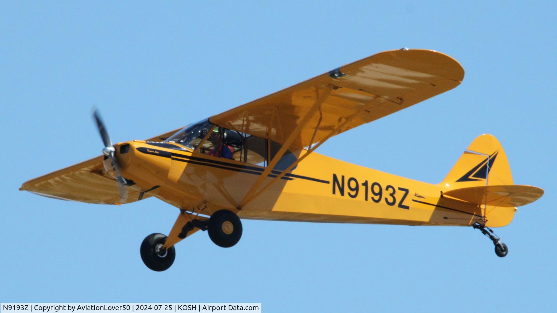 N9193Z, 1953 Piper PA-18 C/N 18-2641, PA-18 Super Cub
