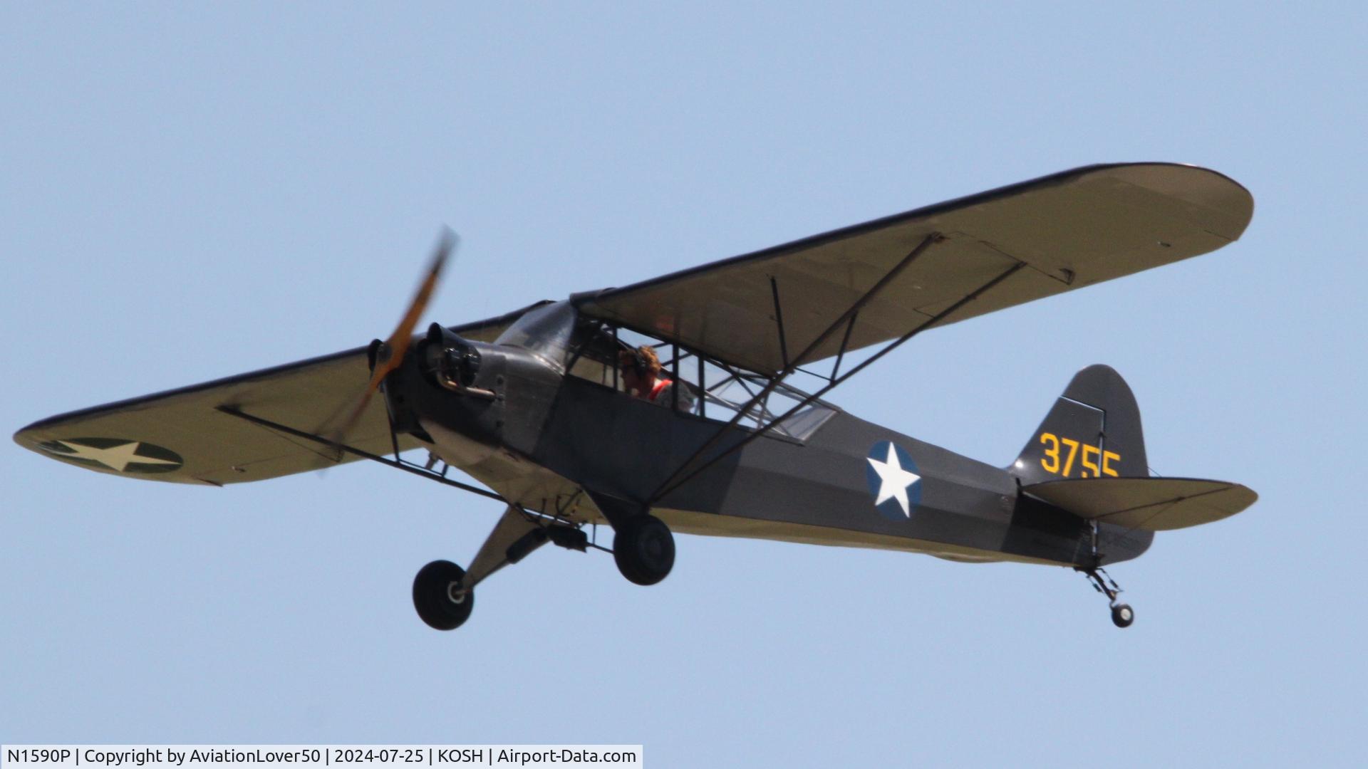 N1590P, 1954 Piper PA-18-135 Super Cub C/N 18-3755, PA-18-135 Super Cub