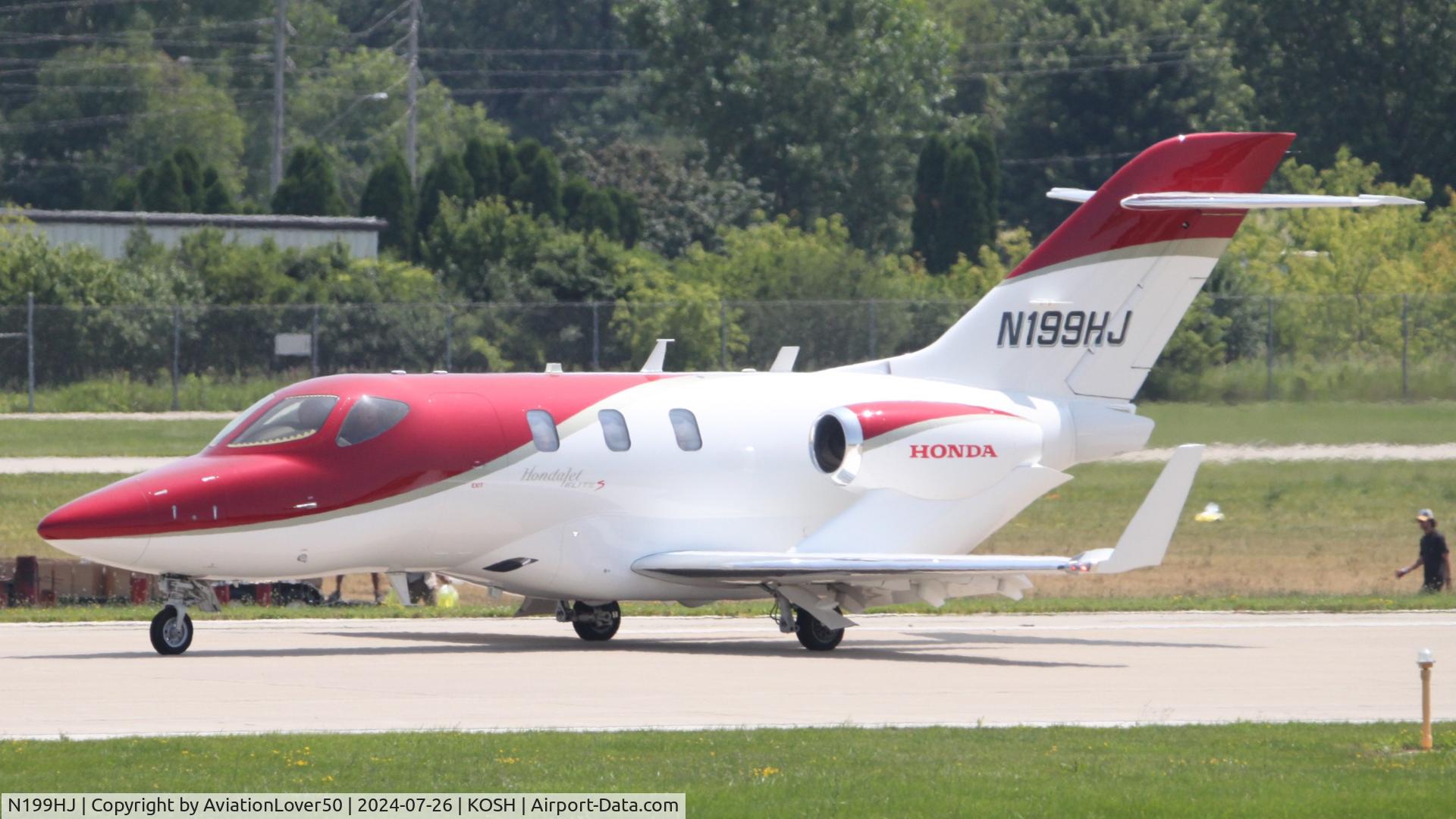 N199HJ, 2017 Honda HA-420 HondaJet C/N 42000055, HondaJet