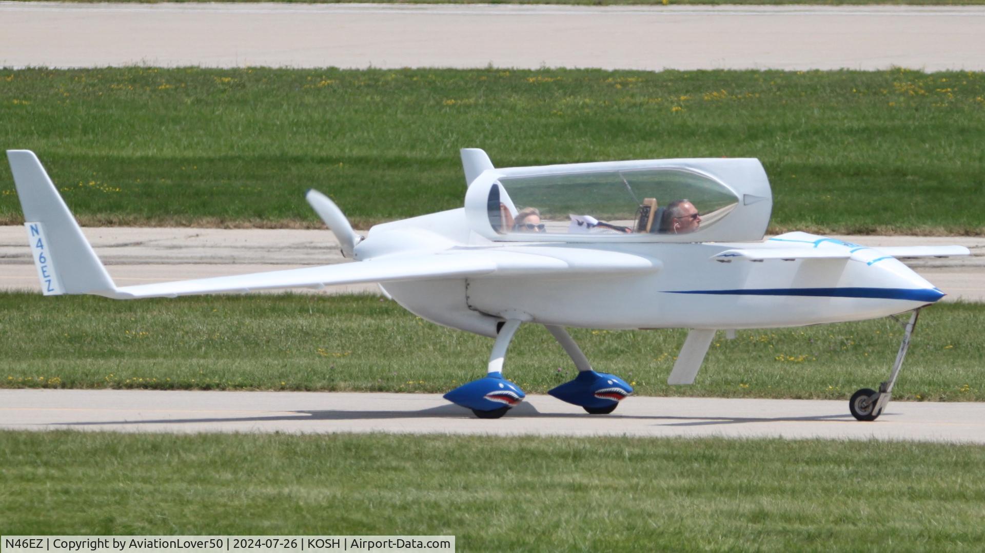 N46EZ, 1978 Rutan VariEze C/N 449, VariEze