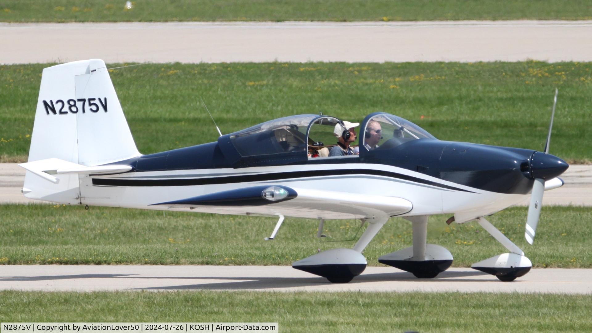 N2875V, Vans RV-7A C/N 72875, RV-7A