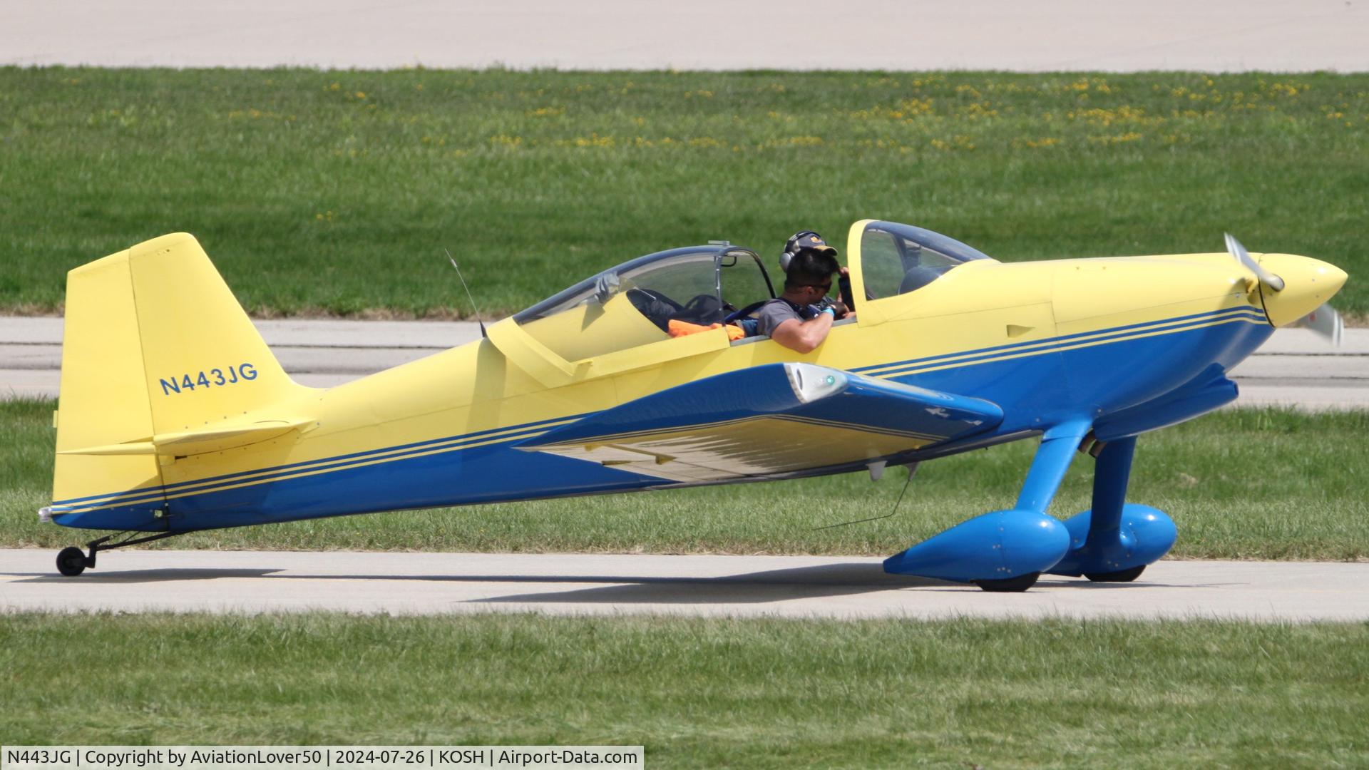 N443JG, 2002 Vans RV-6 C/N 60177, RV-6