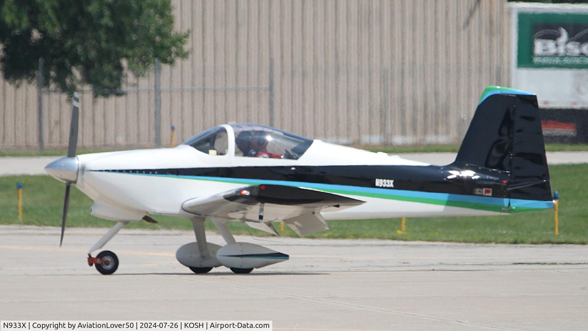 N933X, 2005 Vans RV-6A C/N 60515, RV-6A