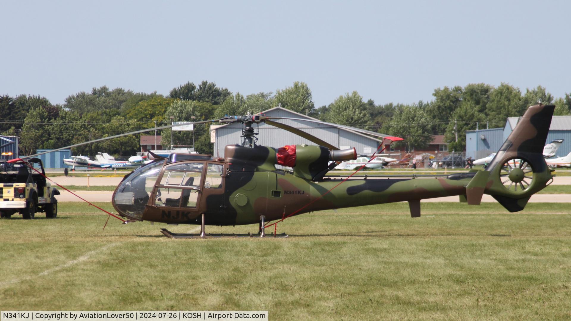 N341KJ, 1976 Eurocopter SA-341F2 Gazelle C/N 1483, SA-341F2 Gazelle