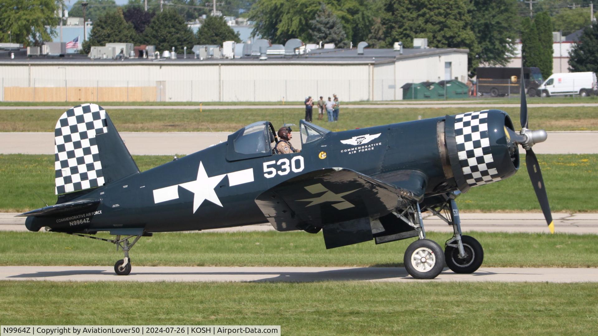 N9964Z, 1943 Goodyear FG-1D Corsair C/N 3729, FG-1D