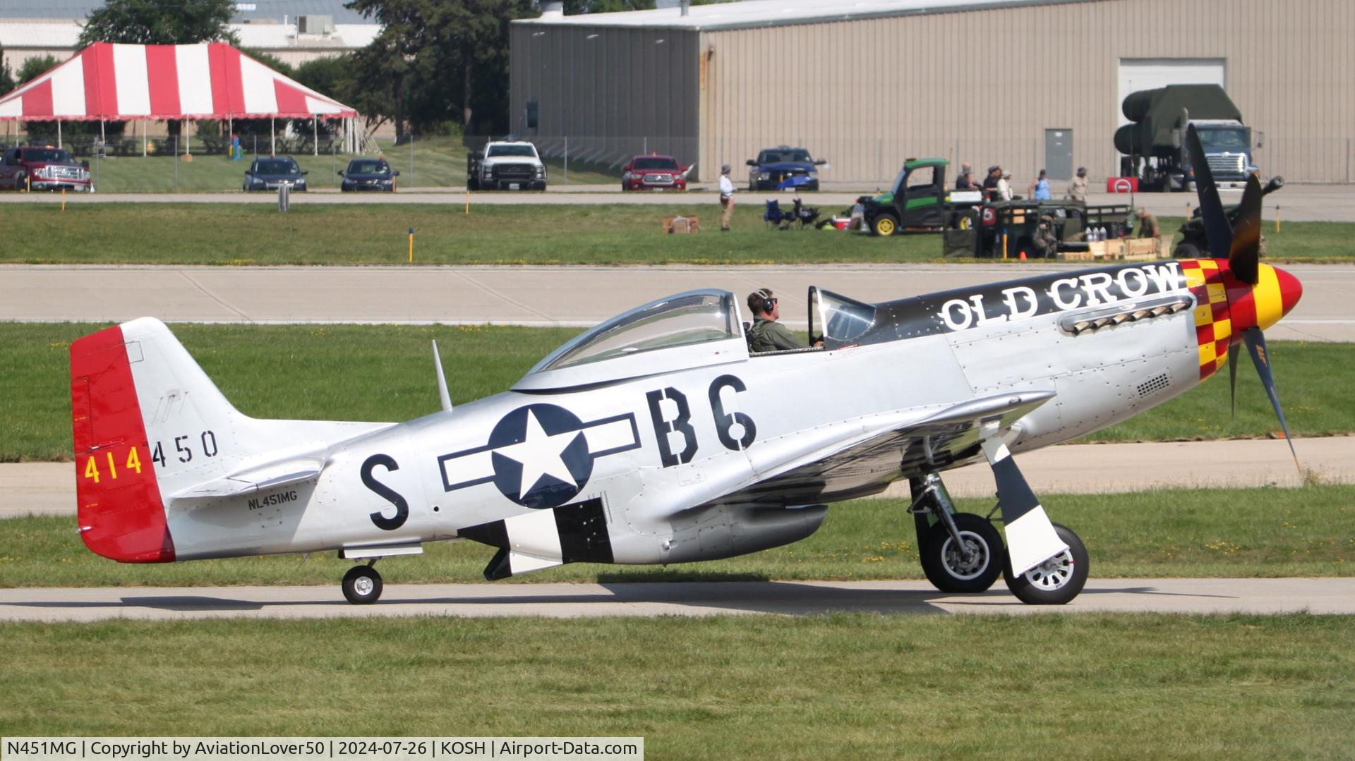 N451MG, 1944 North American P-51D Mustang C/N 44-74774, P-51D 