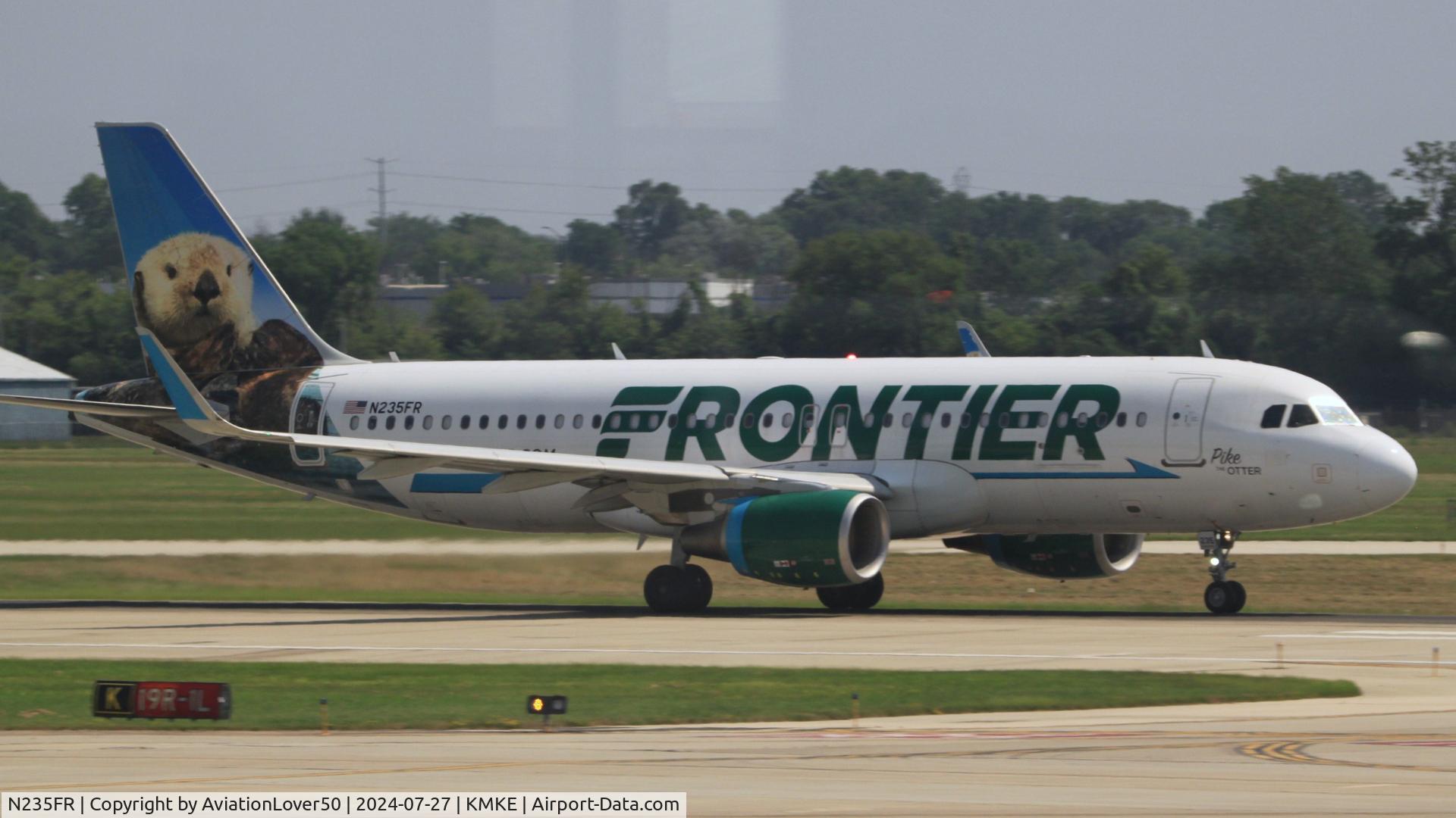 N235FR, 2016 Airbus A320-214 C/N 7272, Frontier A320
