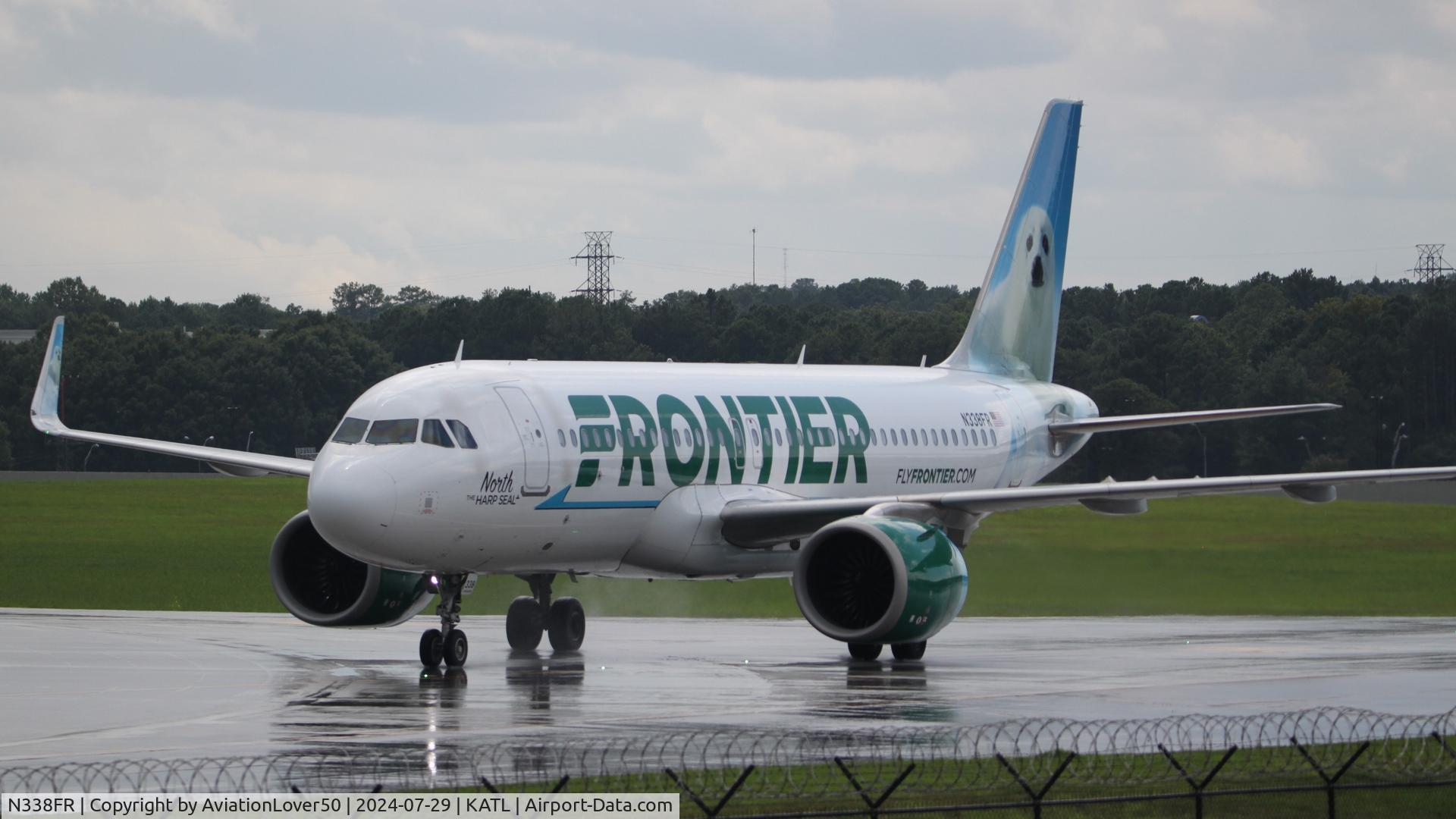 N338FR, 2018 Airbus A320-251N C/N 8402, Frontier A20N