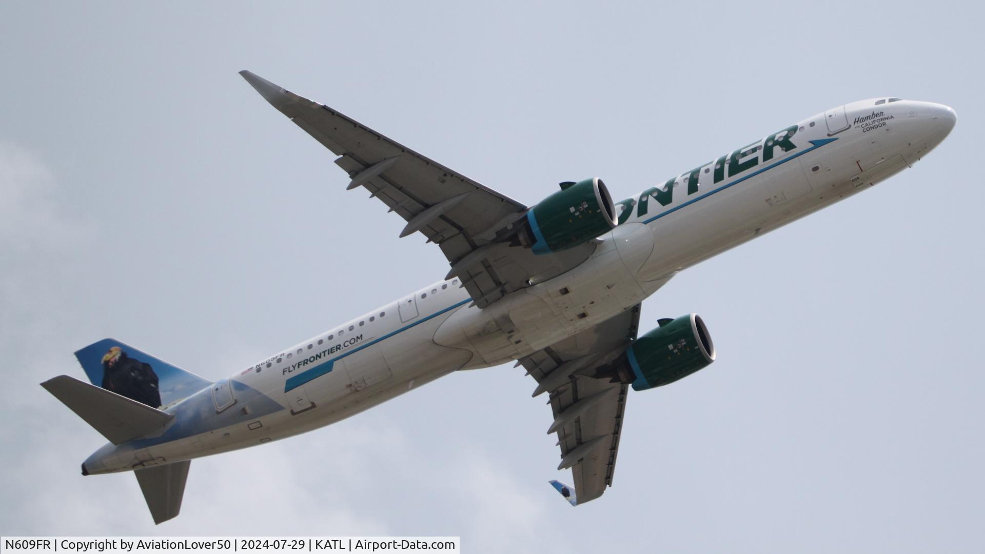 N609FR, 2023 Airbus A321-271NX C/N 11149, Frontier A21N
