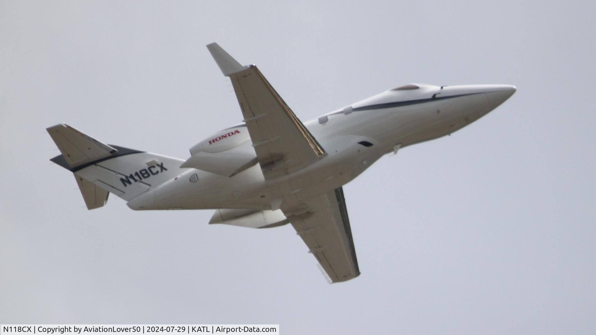 N118CX, 2022 Honda HA-420 C/N 42000231, Volata HondaJet