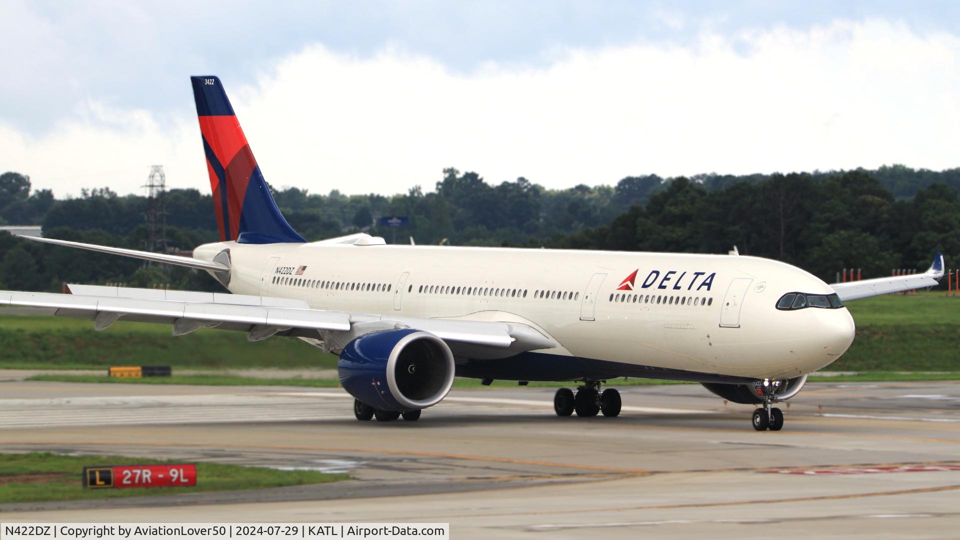N422DZ, 2023 Airbus A330-941 C/N 2031, Delta A339