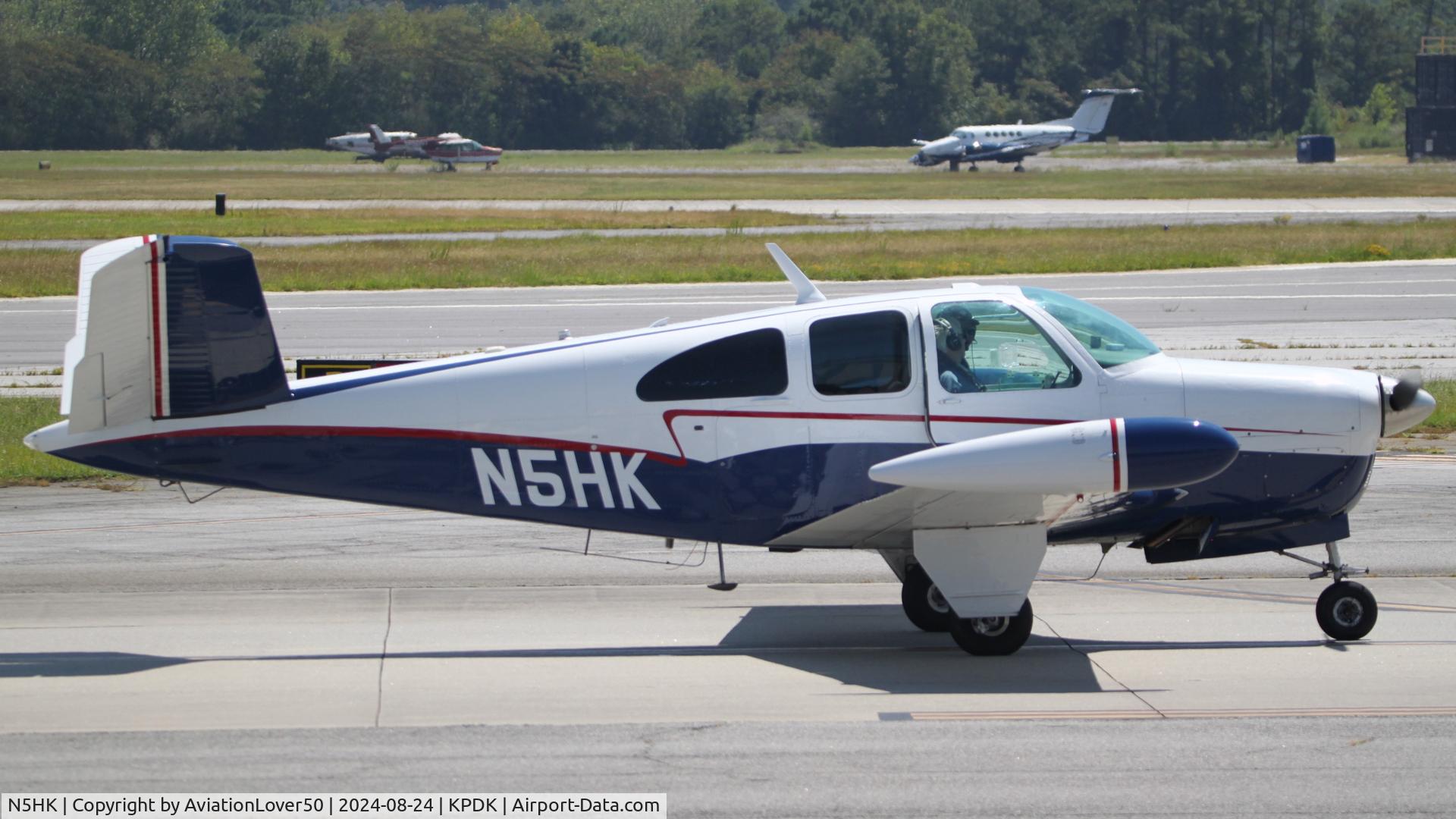 N5HK, 1957 Beech H35 Bonanza C/N D-4914, H35 Bonanza