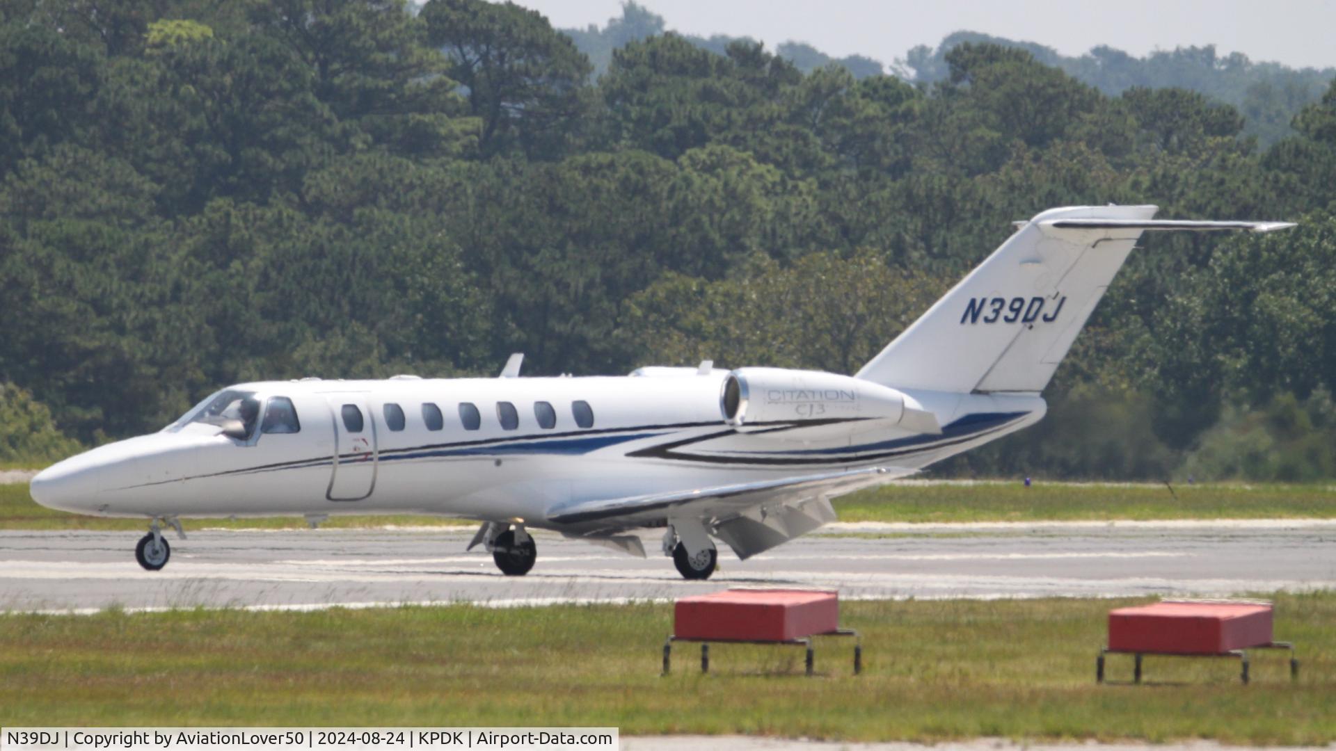 N39DJ, 2006 Cessna 525B CitationJet CJ3 C/N 525B0082, CJ3