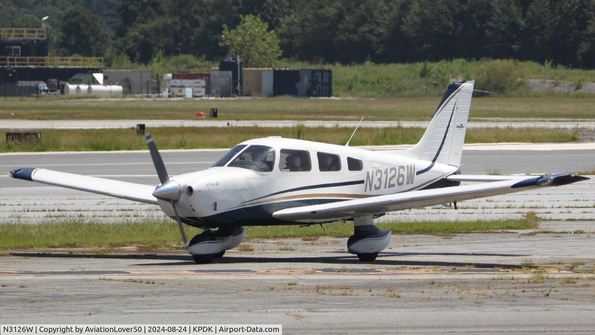 N3126W, 2006 Piper PA-28-181 C/N 2843621, PA-28-181