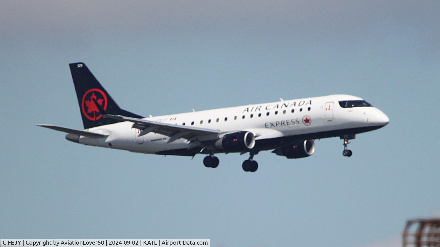 C-FEJY, 2005 Embraer 175SU (ERJ-170-200SU) C/N 17000097, Air Canada Express E175