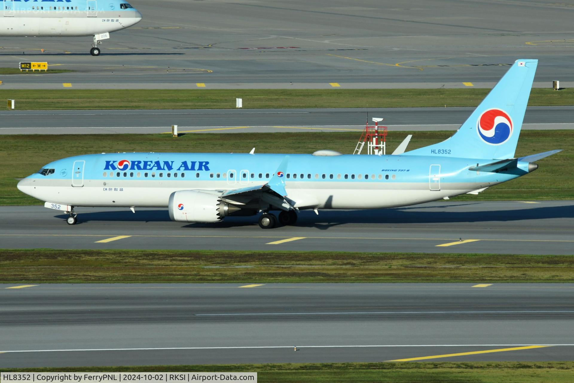 HL8352, 2019 Boeing 737-8 MAX C/N 63440, Arrival of Korean Air B738 Max