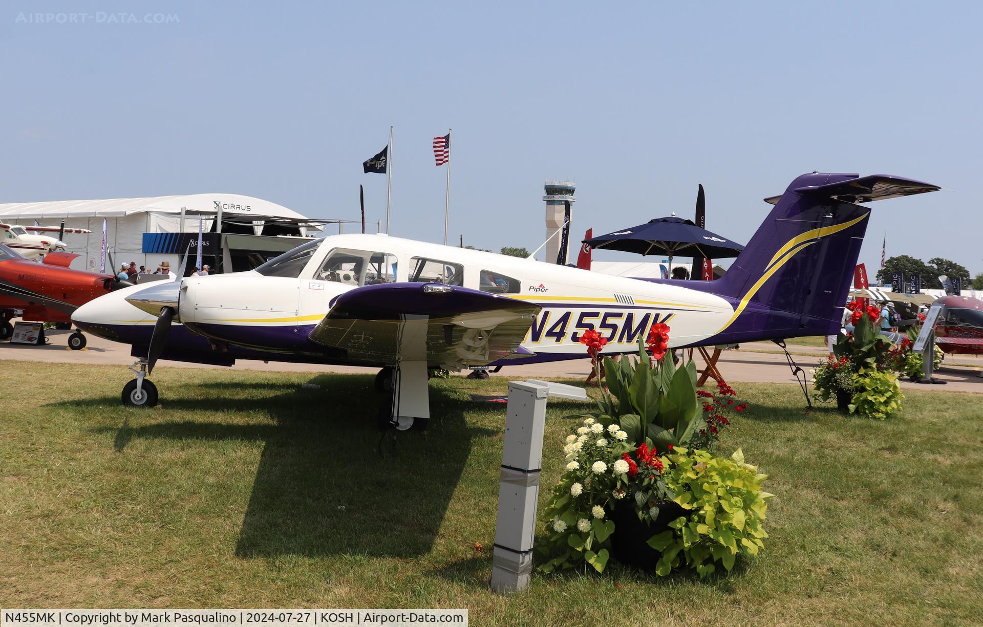 N455MK, 2024 Piper PA-44-180 Seminole C/N 4496580, Piper PA-44-180